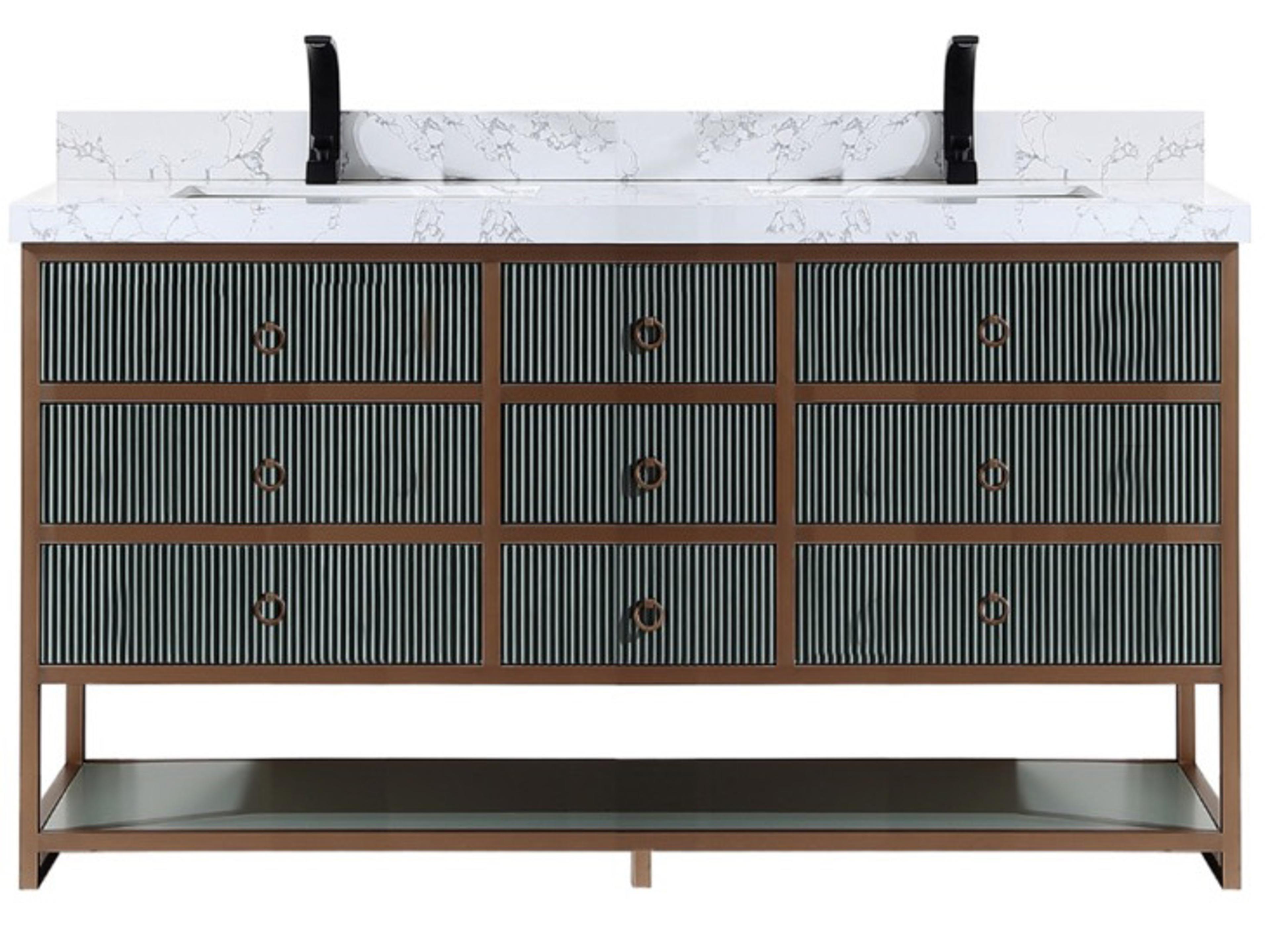 Wk Series Pewter Green Vanity