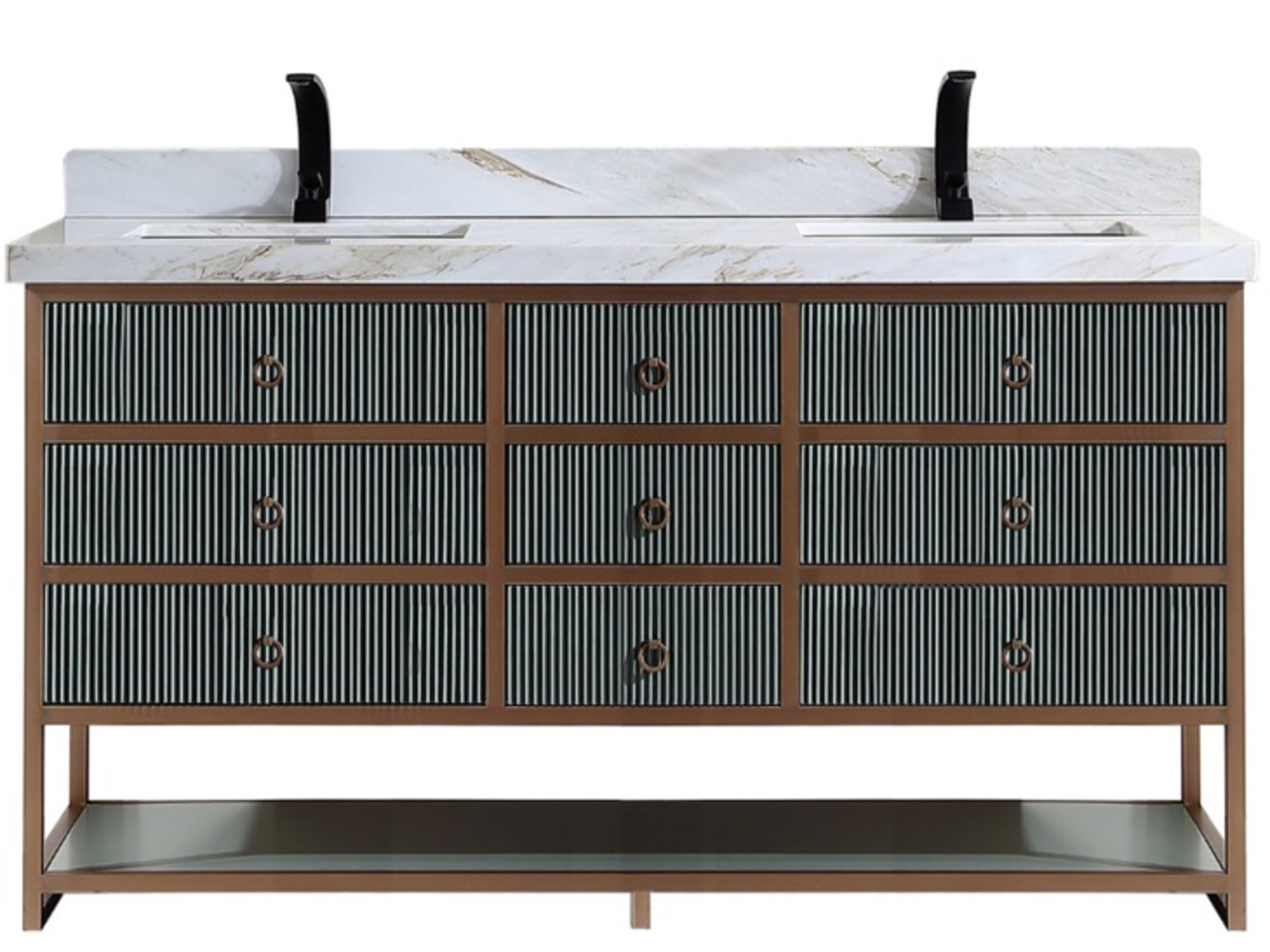 Wk Series Pewter Green Vanity