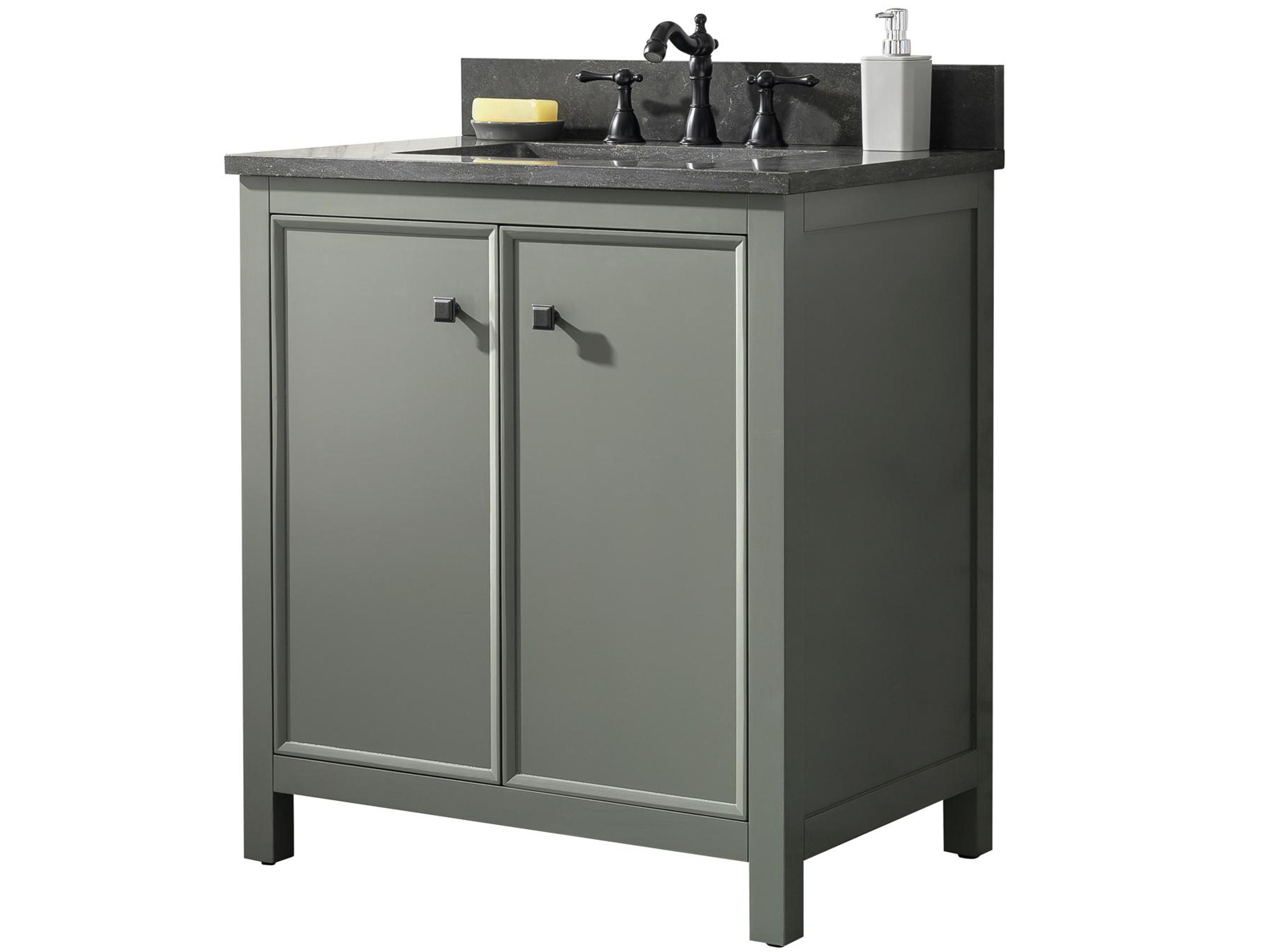 Wlf Series Pewter Green Vanity