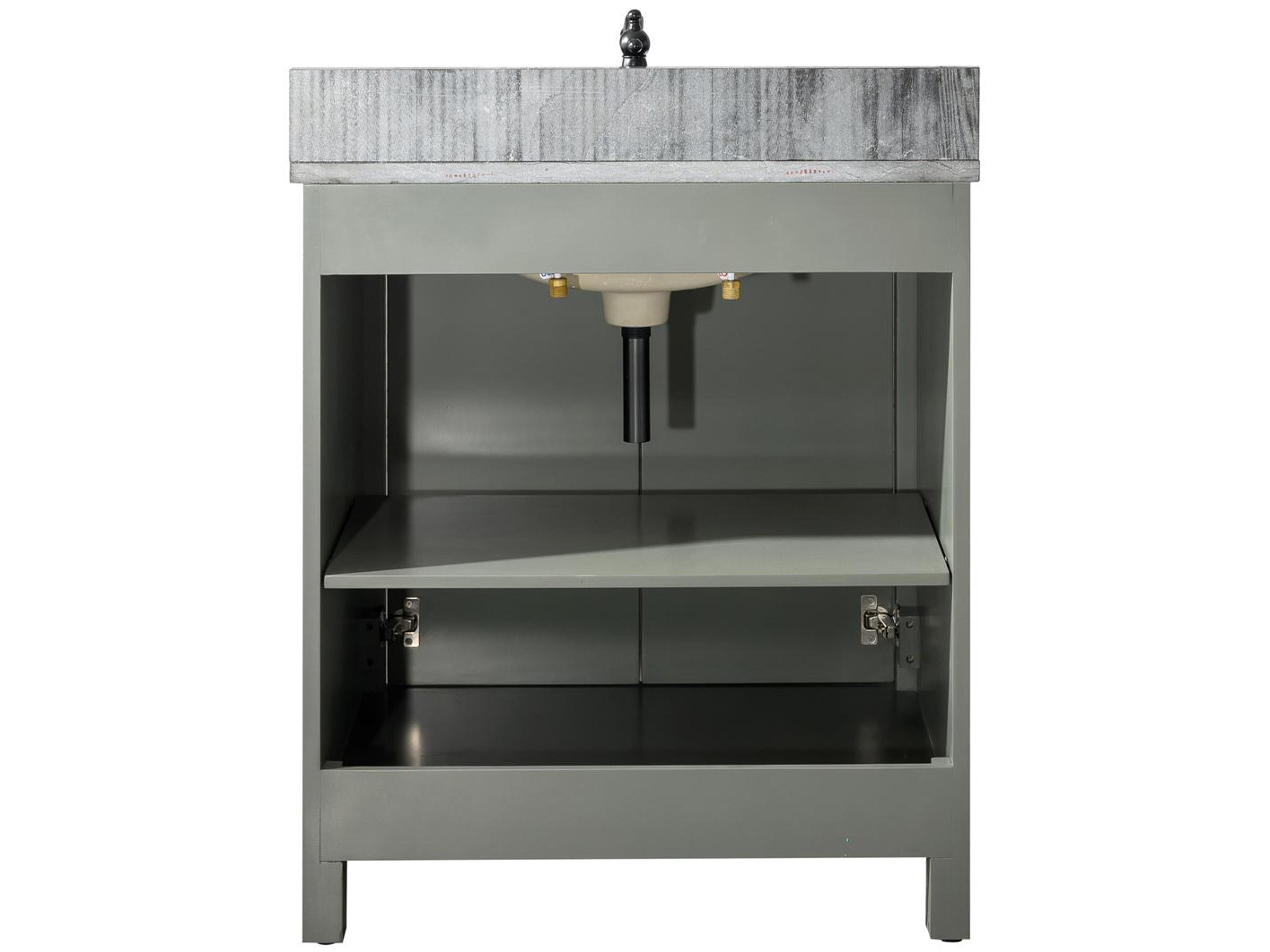 Legion Furniture Wlf Series Pewter Green Vanity
