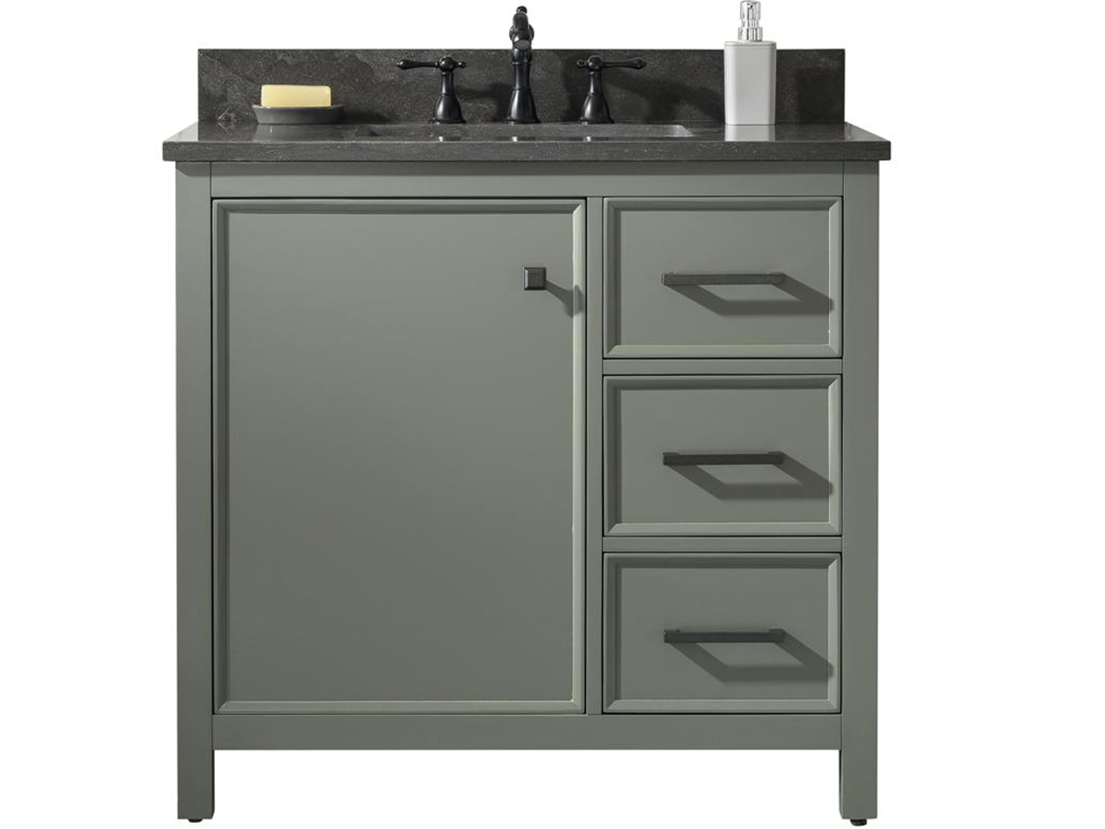 Legion Furniture Wlf Series Pewter Green Vanity