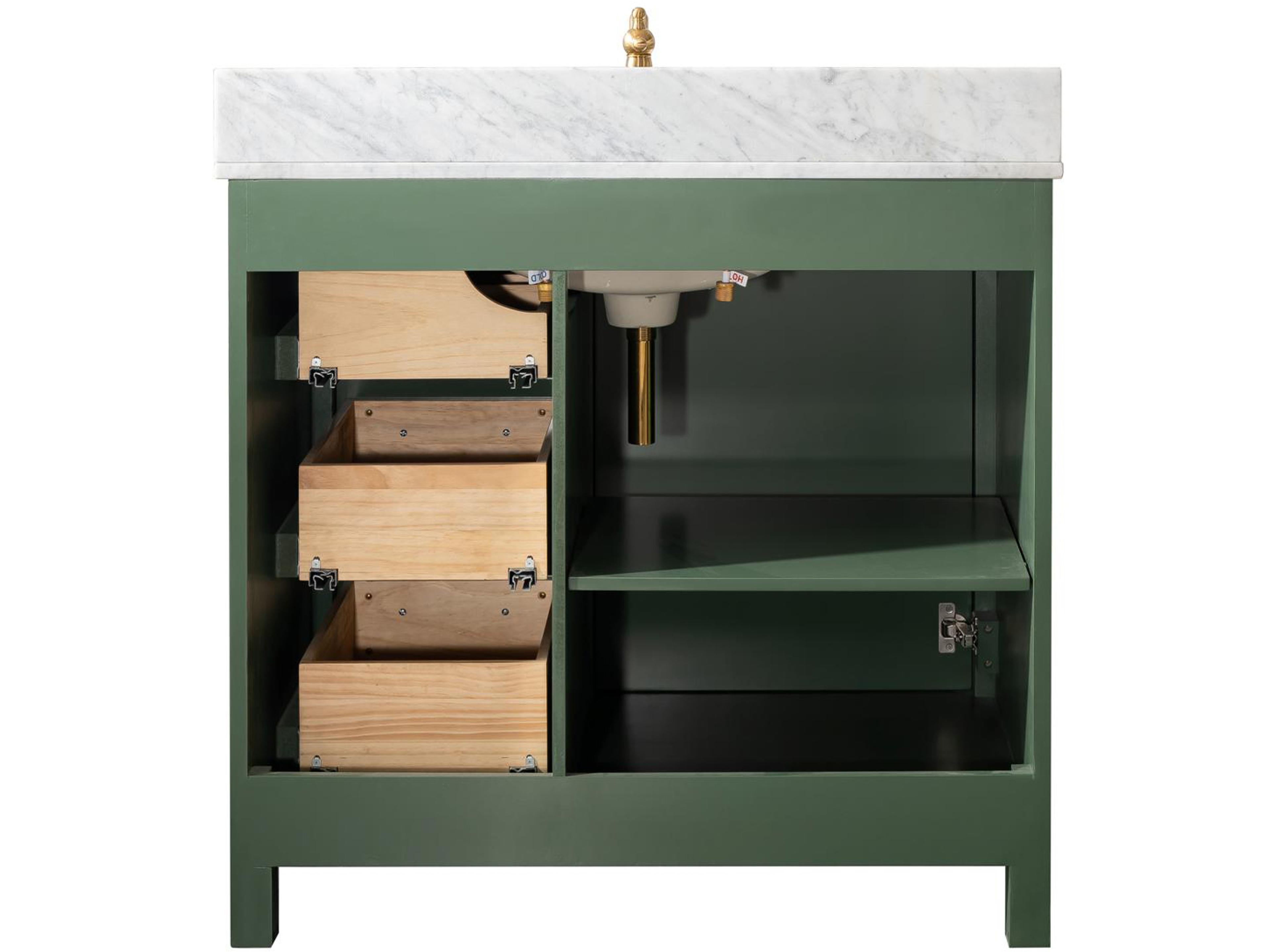 Legion Furniture Wlf Series Vogue Green Vanity