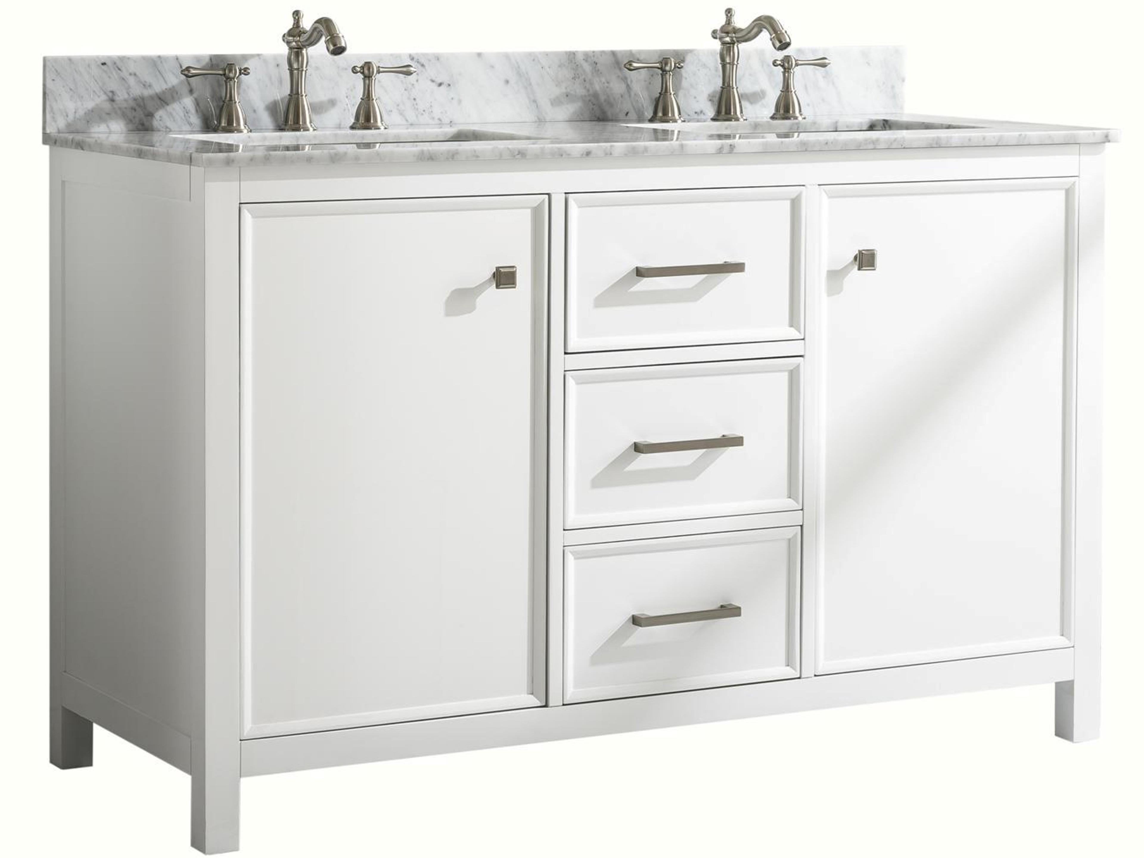 Wlf Series White Vanity