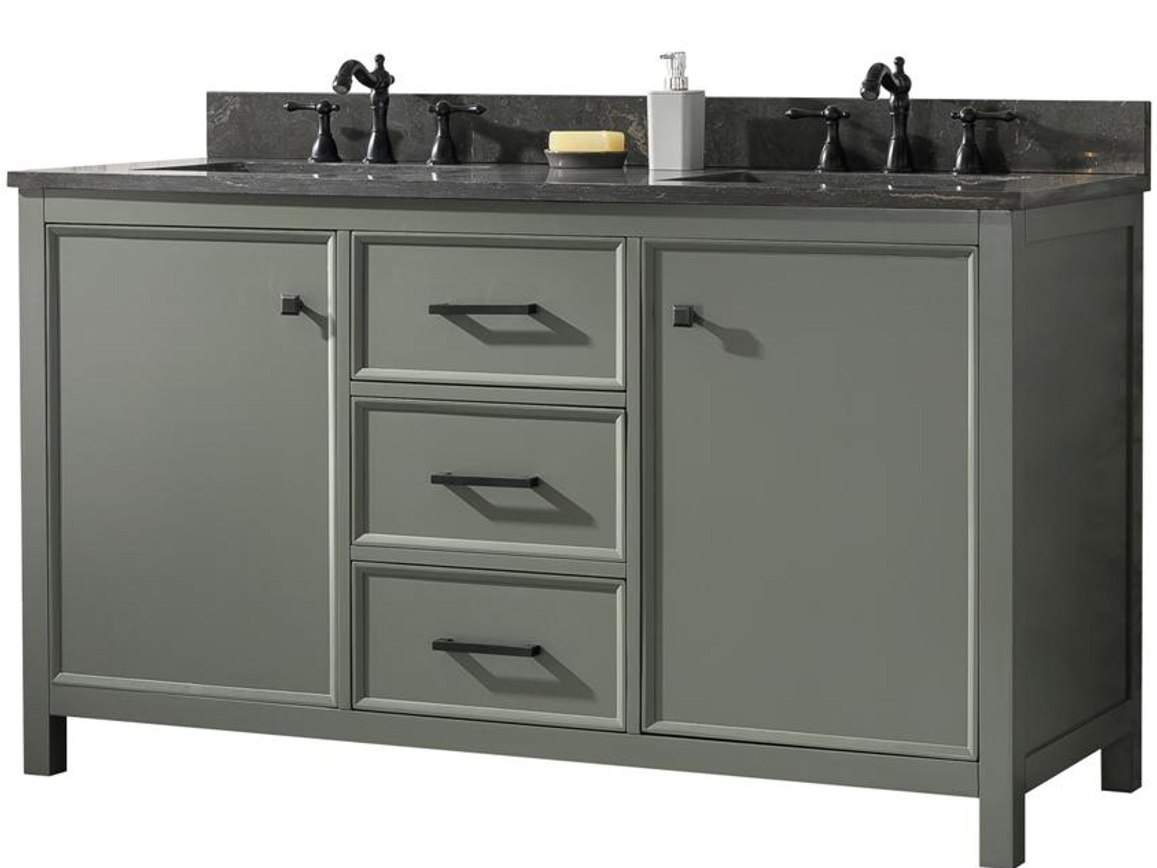 Wlf Series Pewter Green Vanity