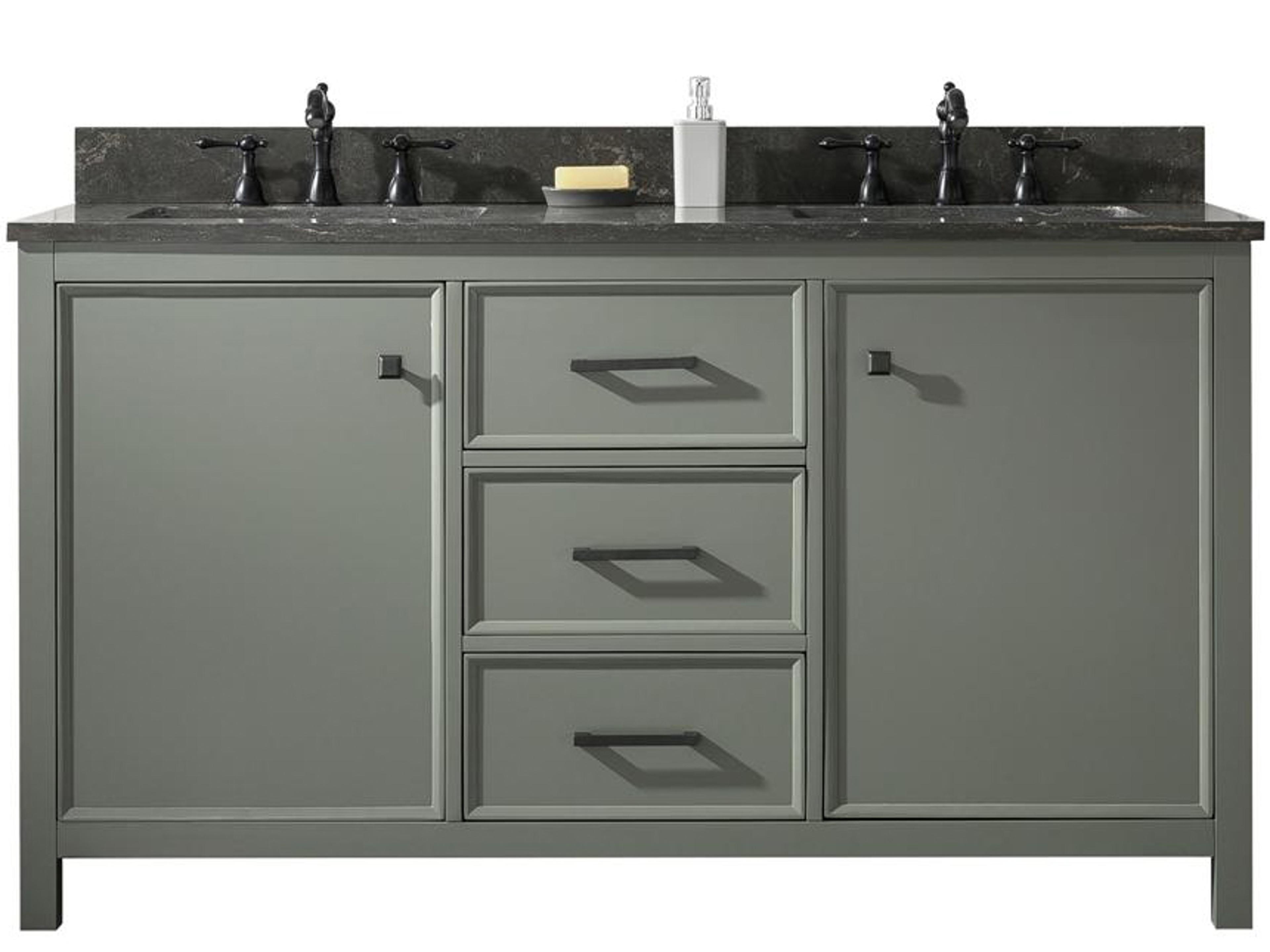 Legion Furniture Wlf Series Pewter Green Vanity