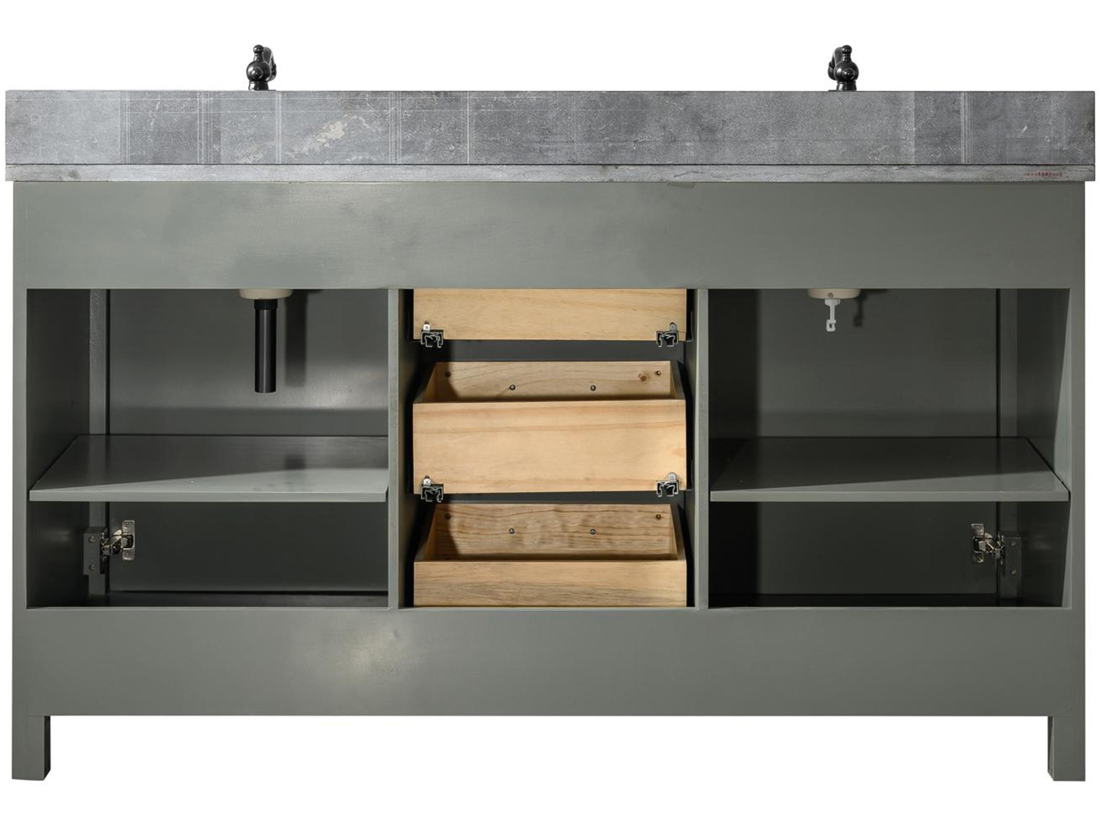 Legion Furniture Wlf Series Pewter Green Vanity