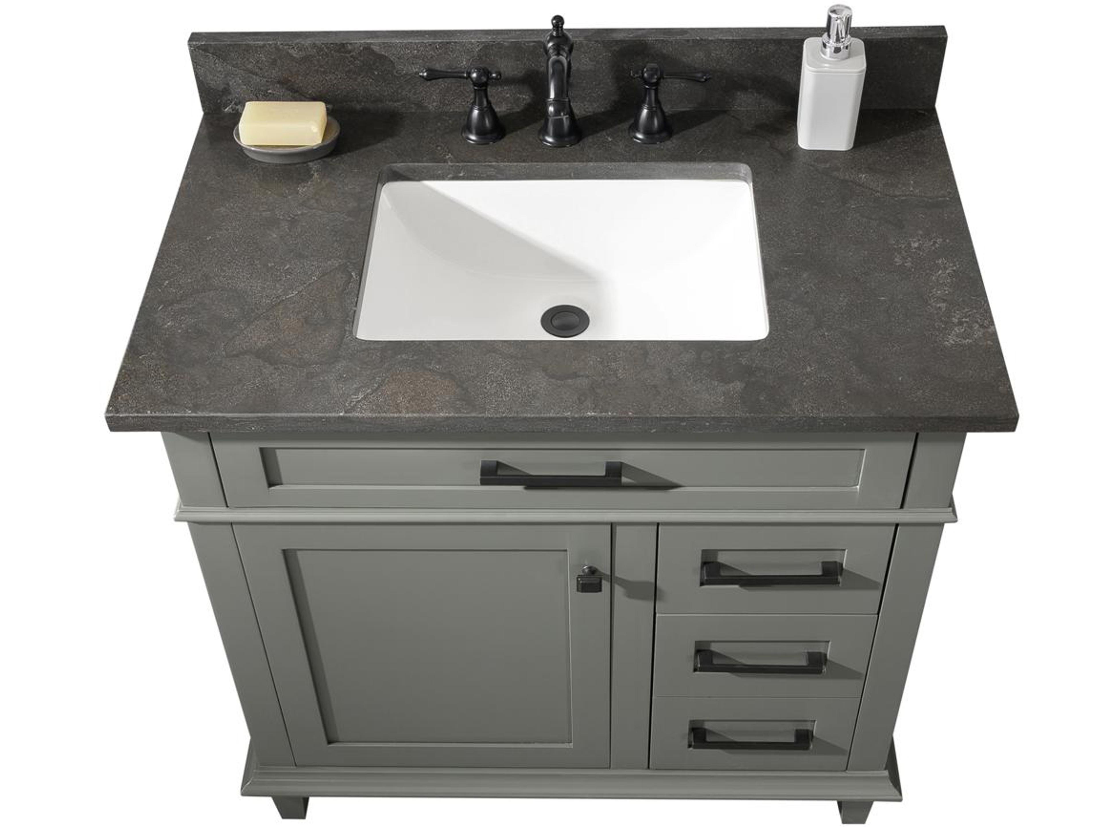 Legion Furniture Wlf Series Pewter Green Vanity