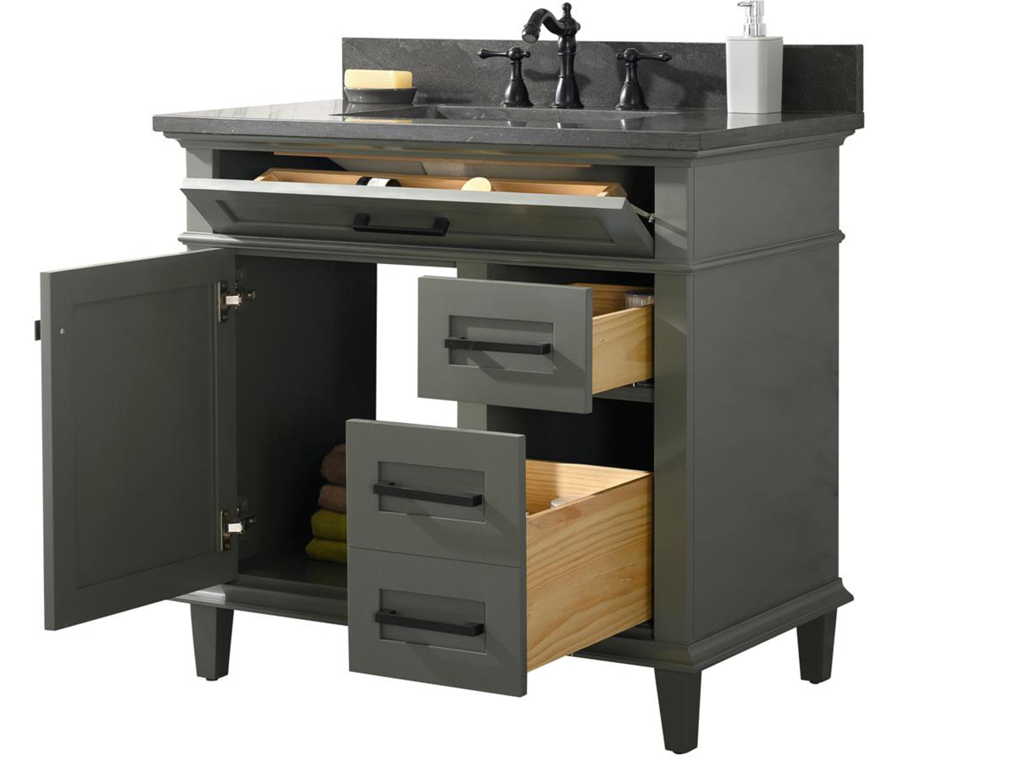 Legion Furniture Wlf Series Pewter Green Vanity