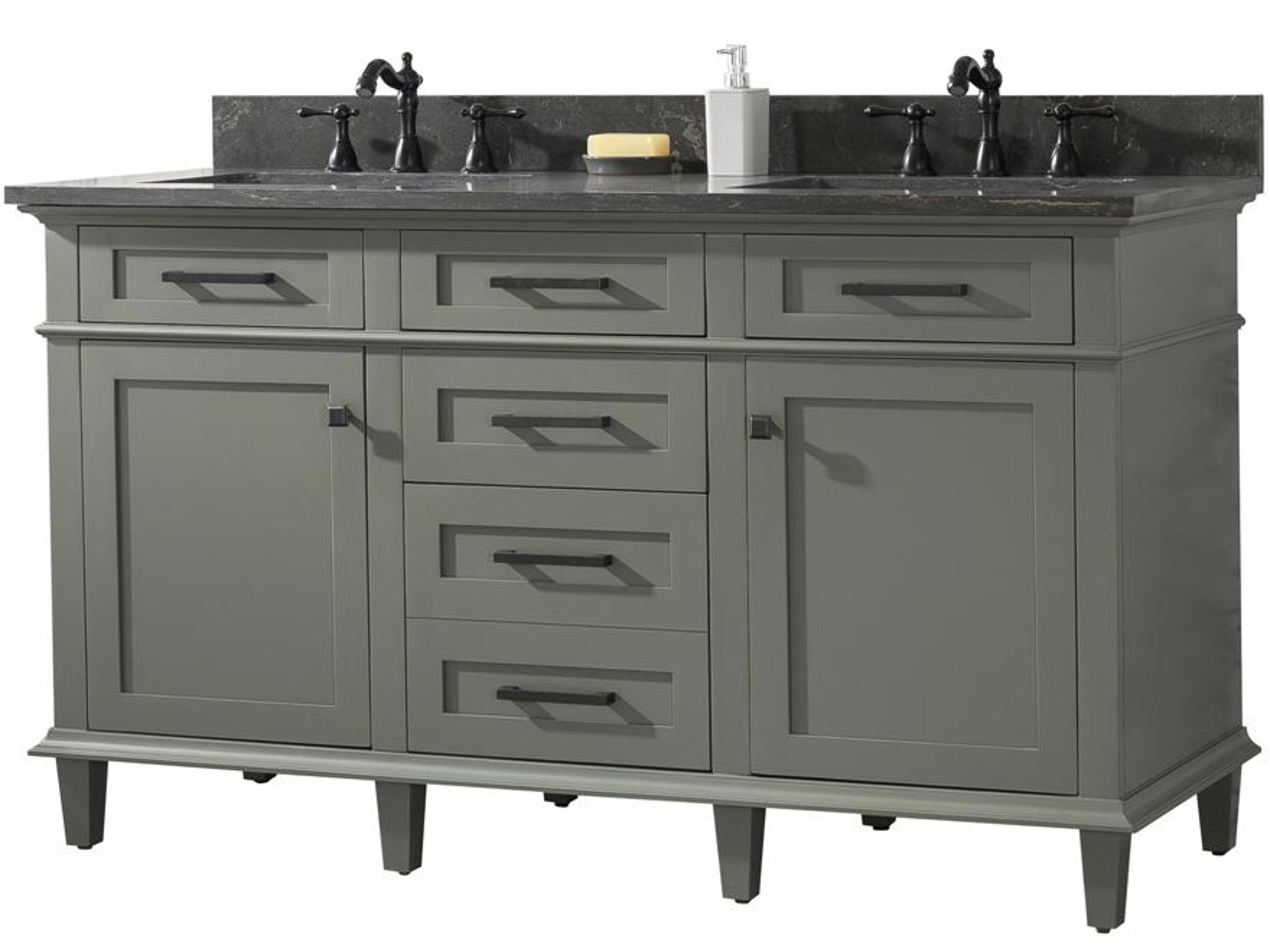 Legion Furniture Wlf Series Pewter Green Vanity