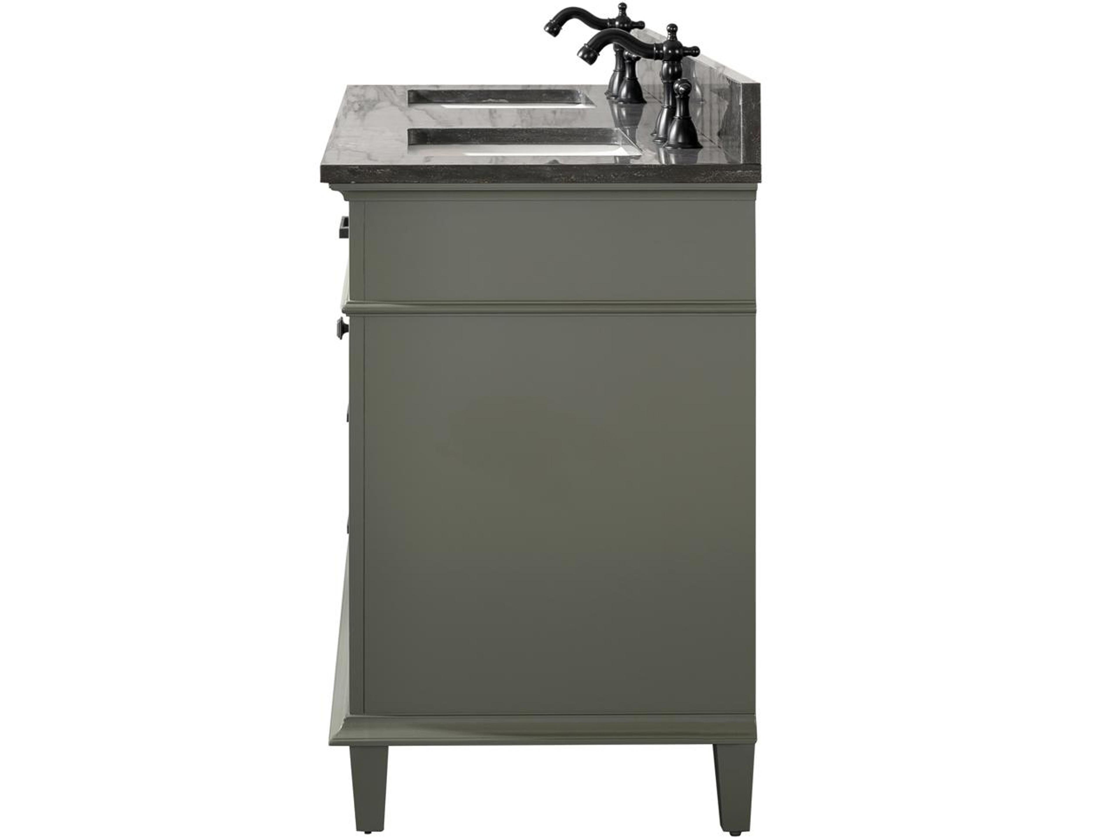 Legion Furniture Wlf Series Pewter Green Vanity