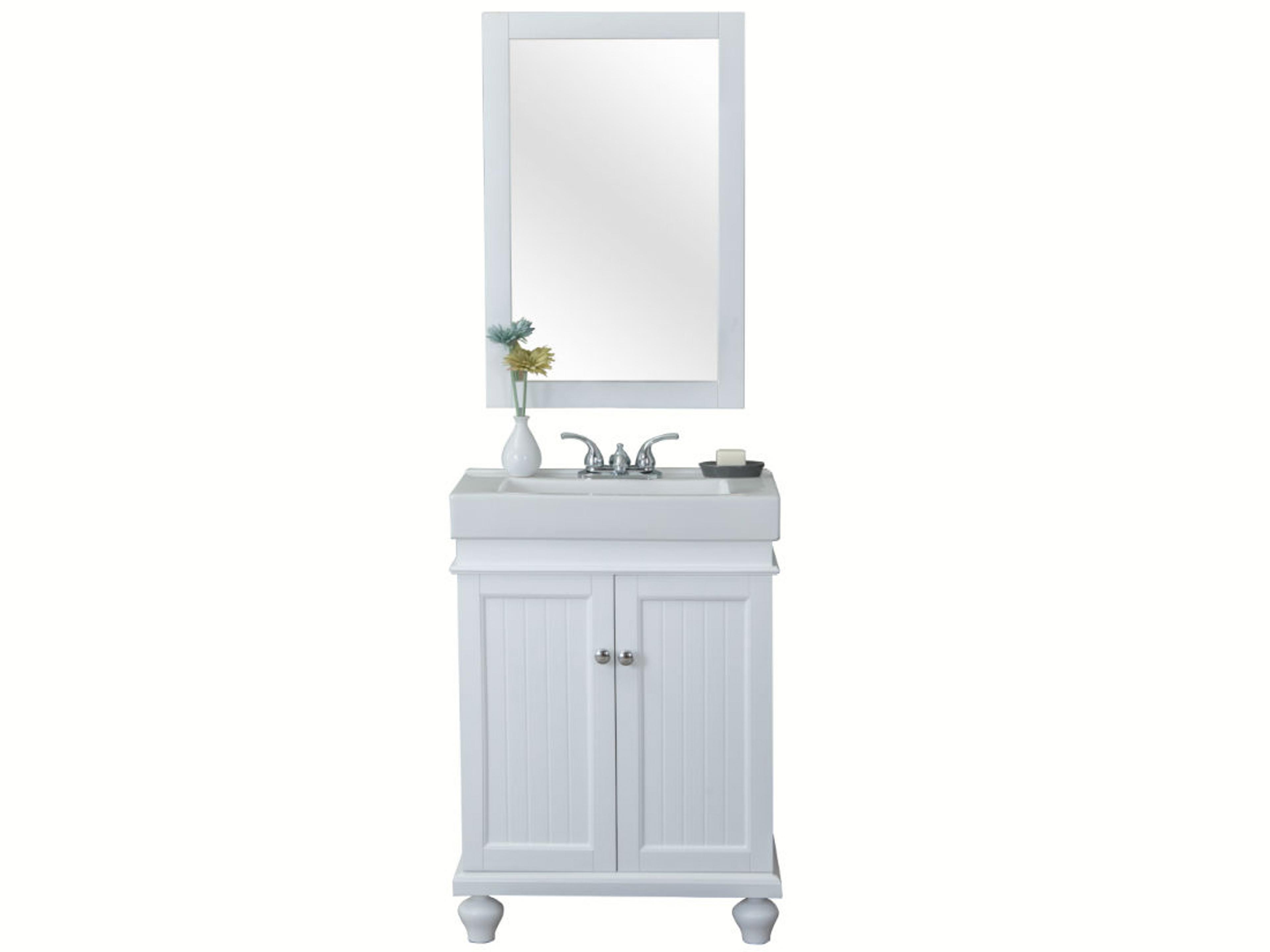 Wlf Series Sink Vanity White