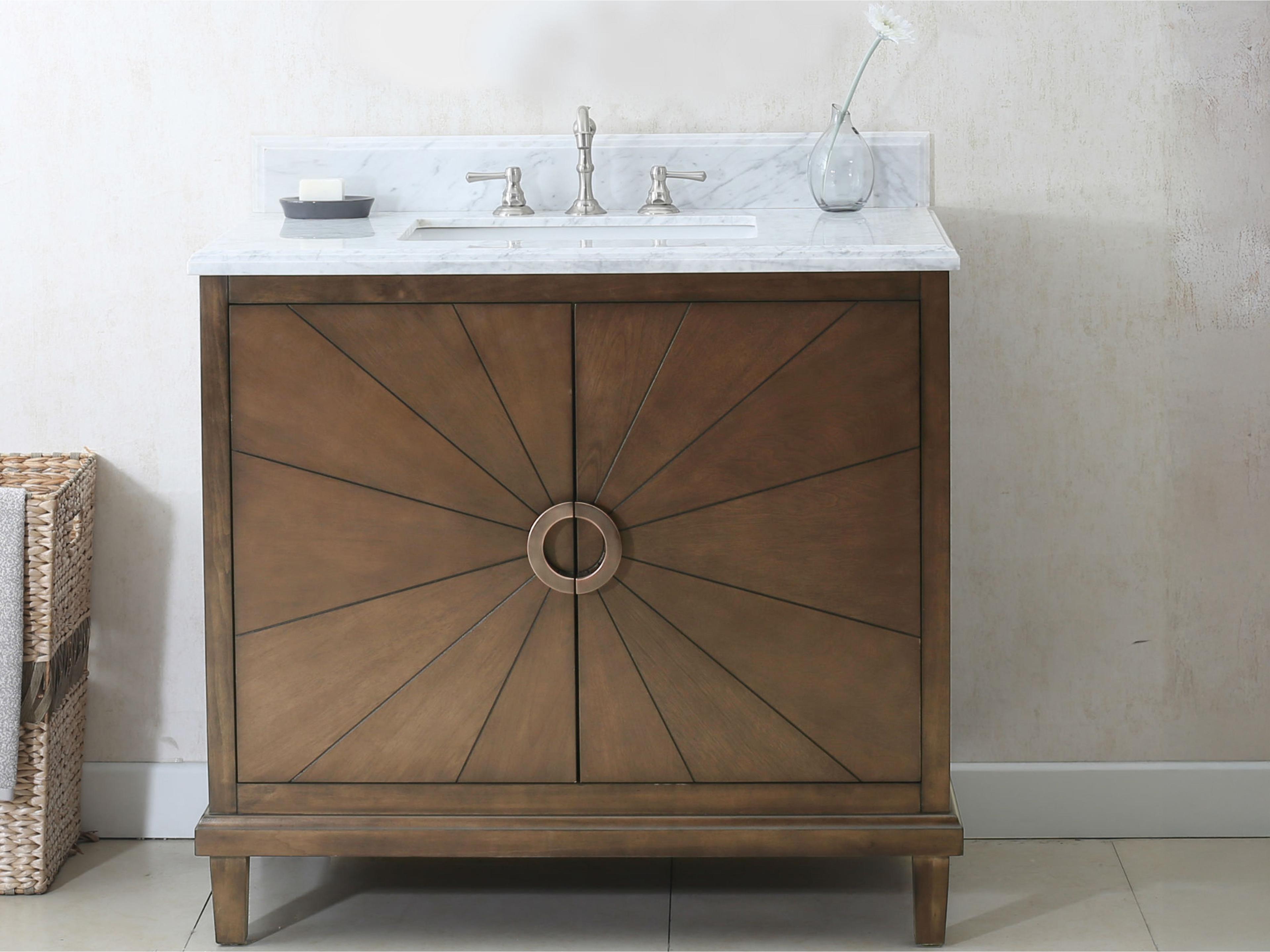 Wlf Series Sink Vanity Antique Coffee