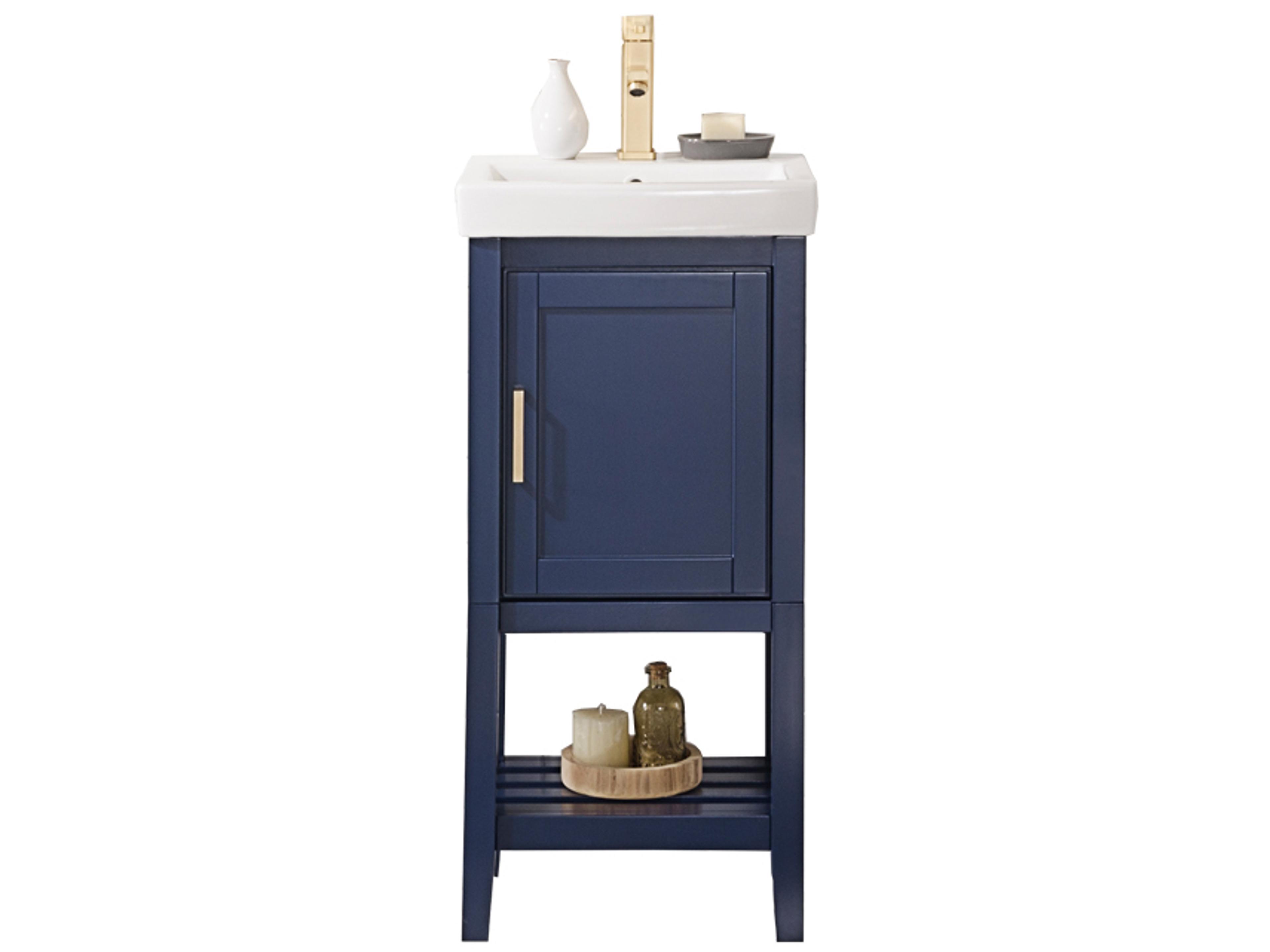 Wlf Series Blue Vanity