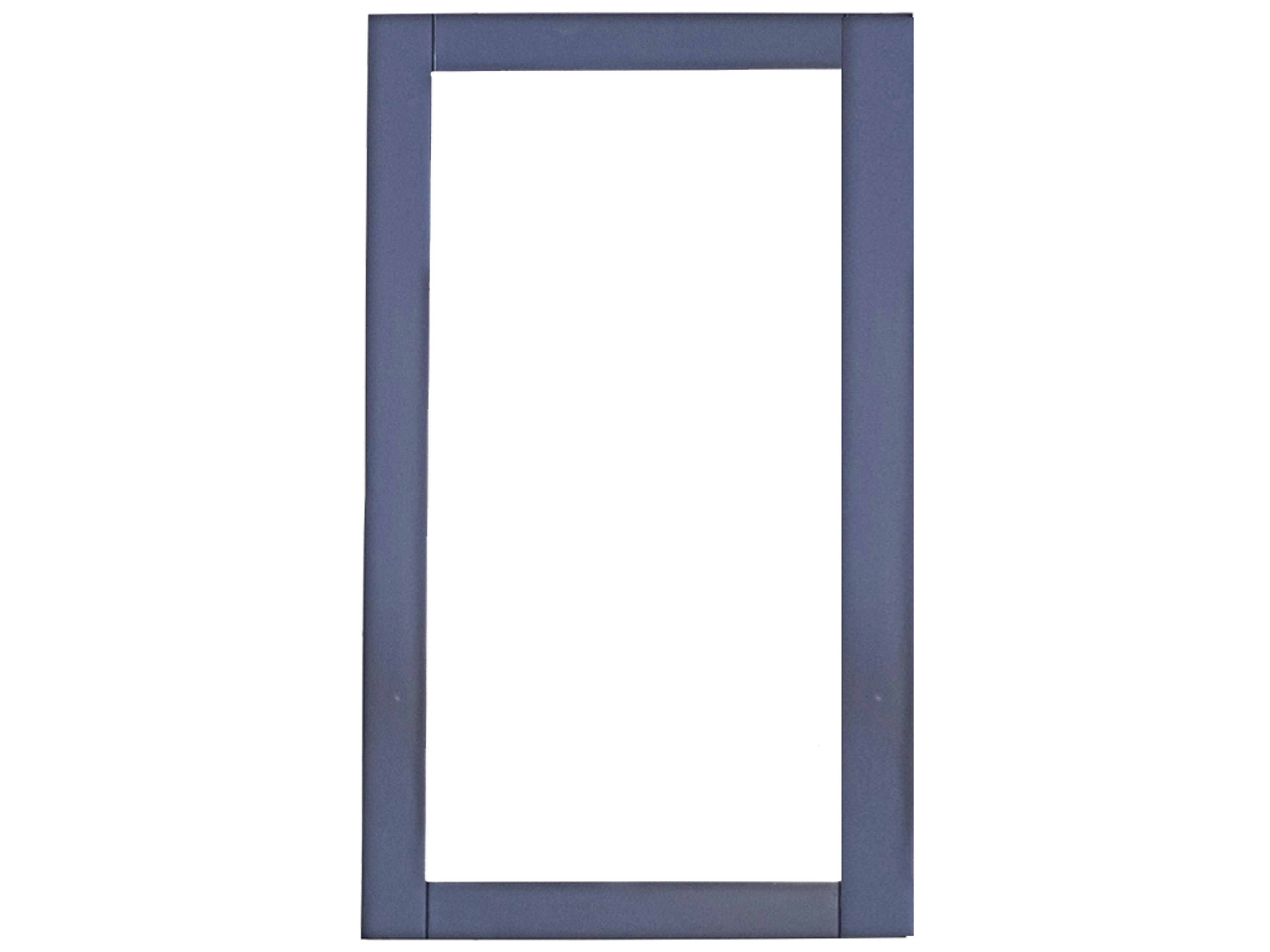 Wlf Series Blue Wall Mirror Vertical