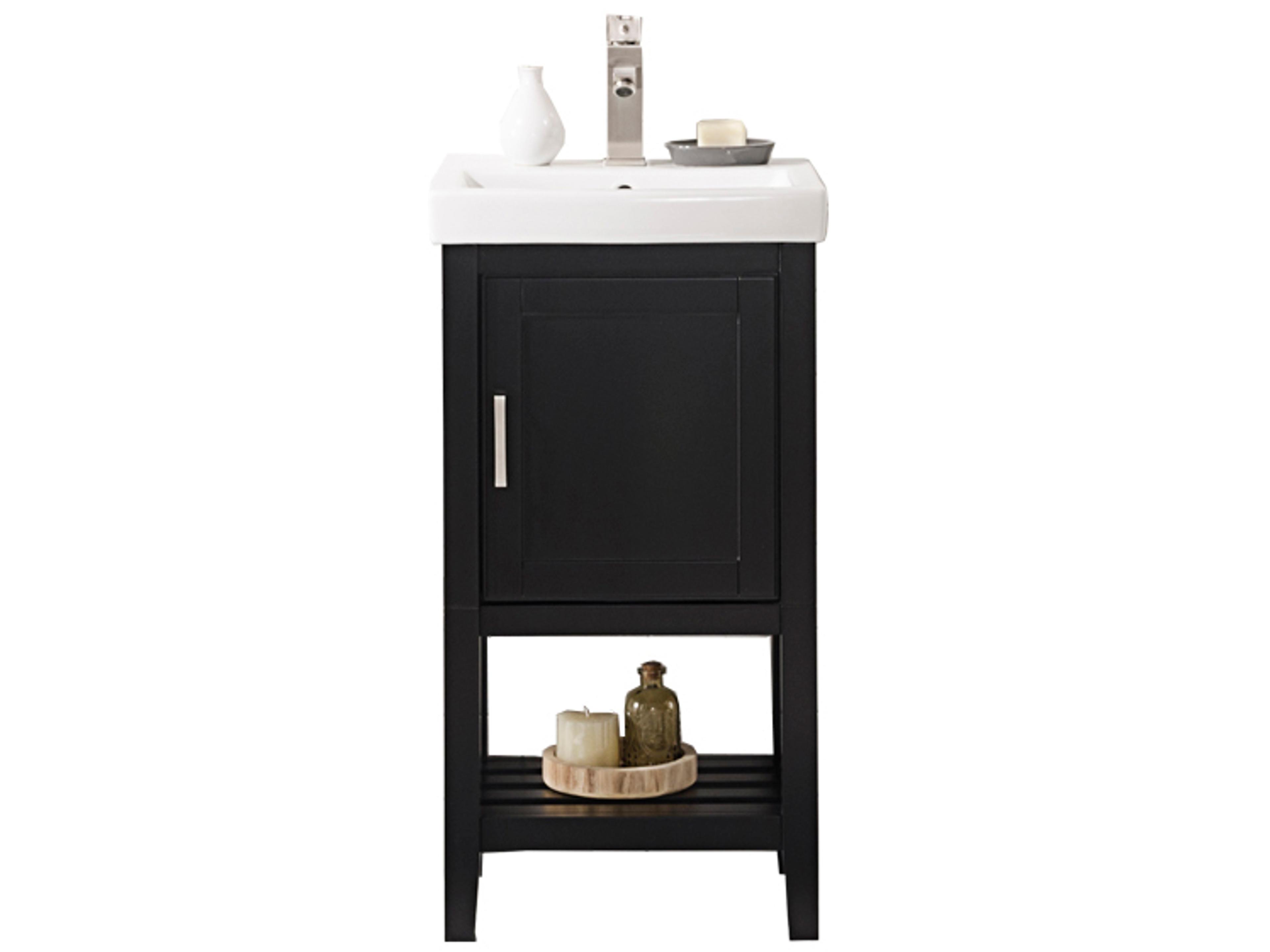 Wlf Series Espresso Vanity