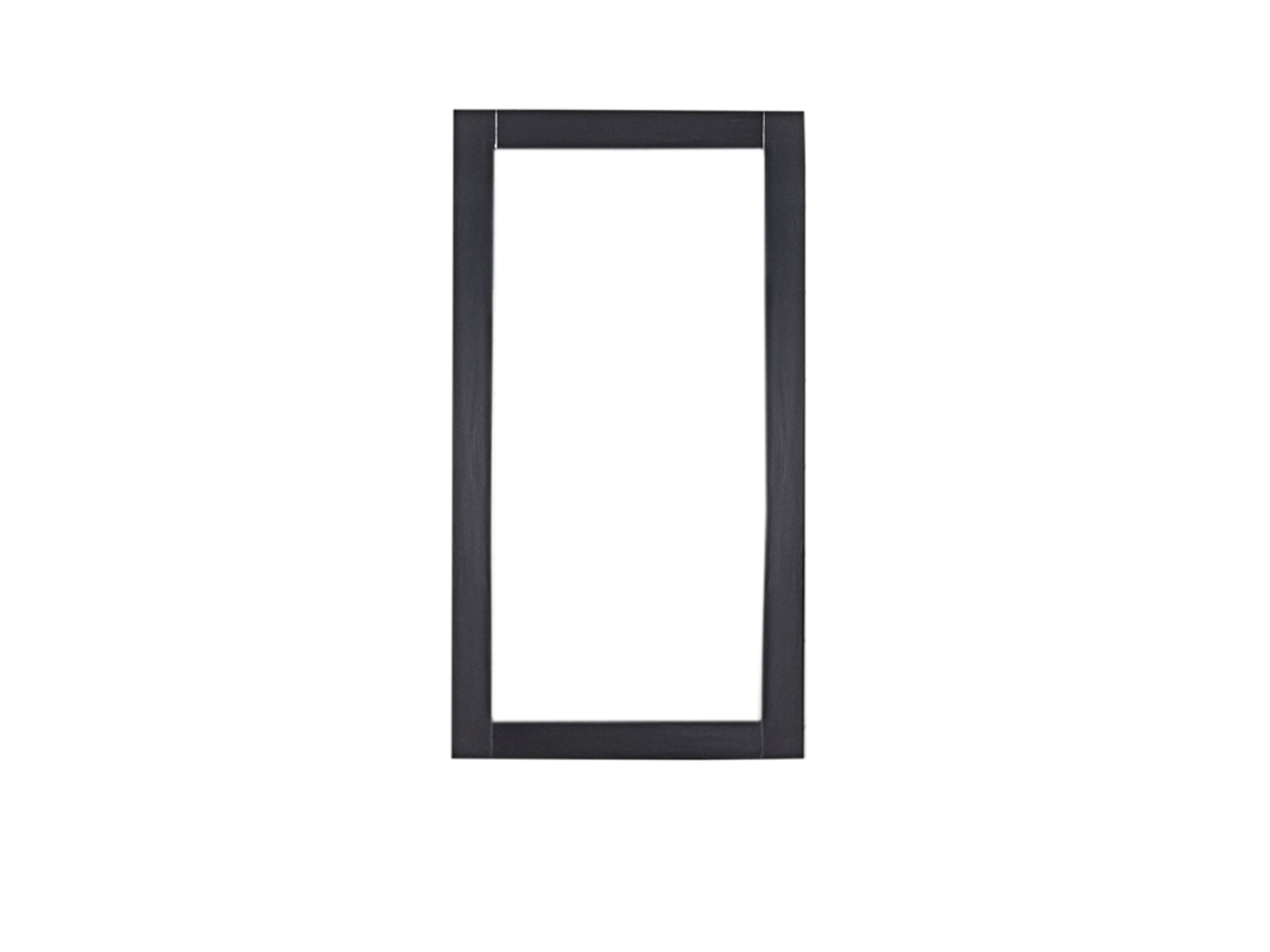 Wlf Series Espresso Wall Mirror Vertical