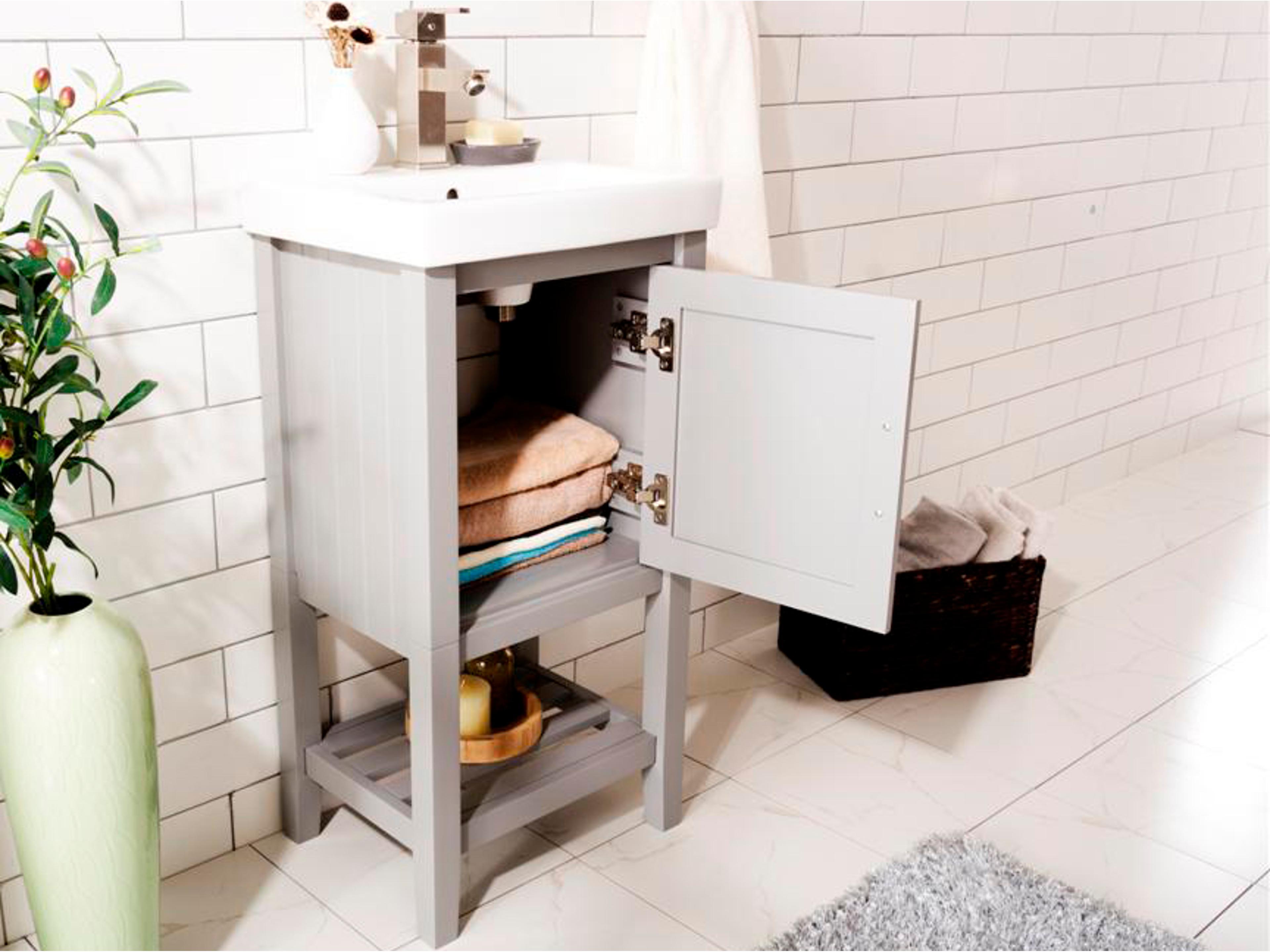 Legion Furniture Wlf Series Gray Vanity