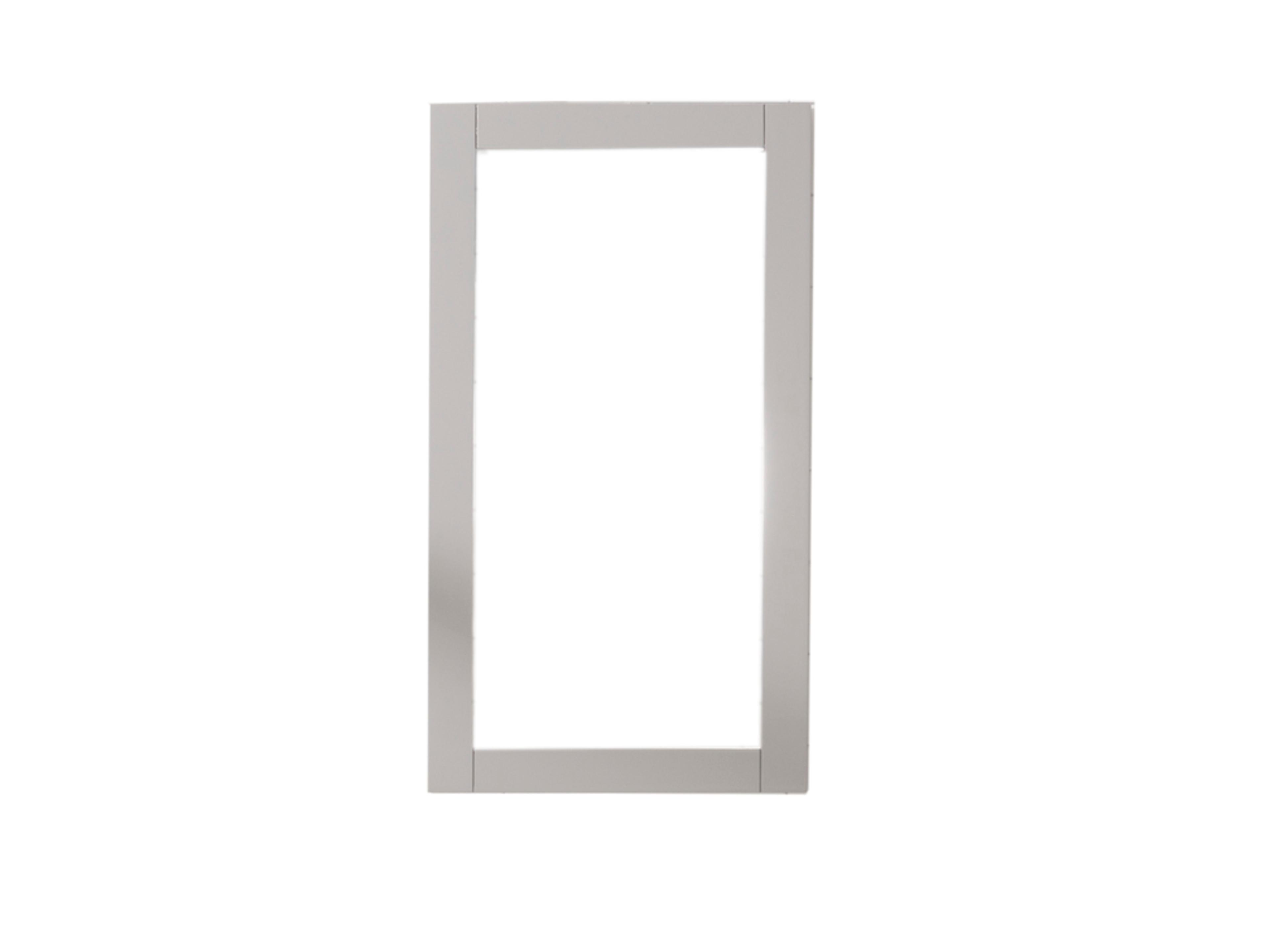 Wlf Series Gray Wall Mirror Vertical