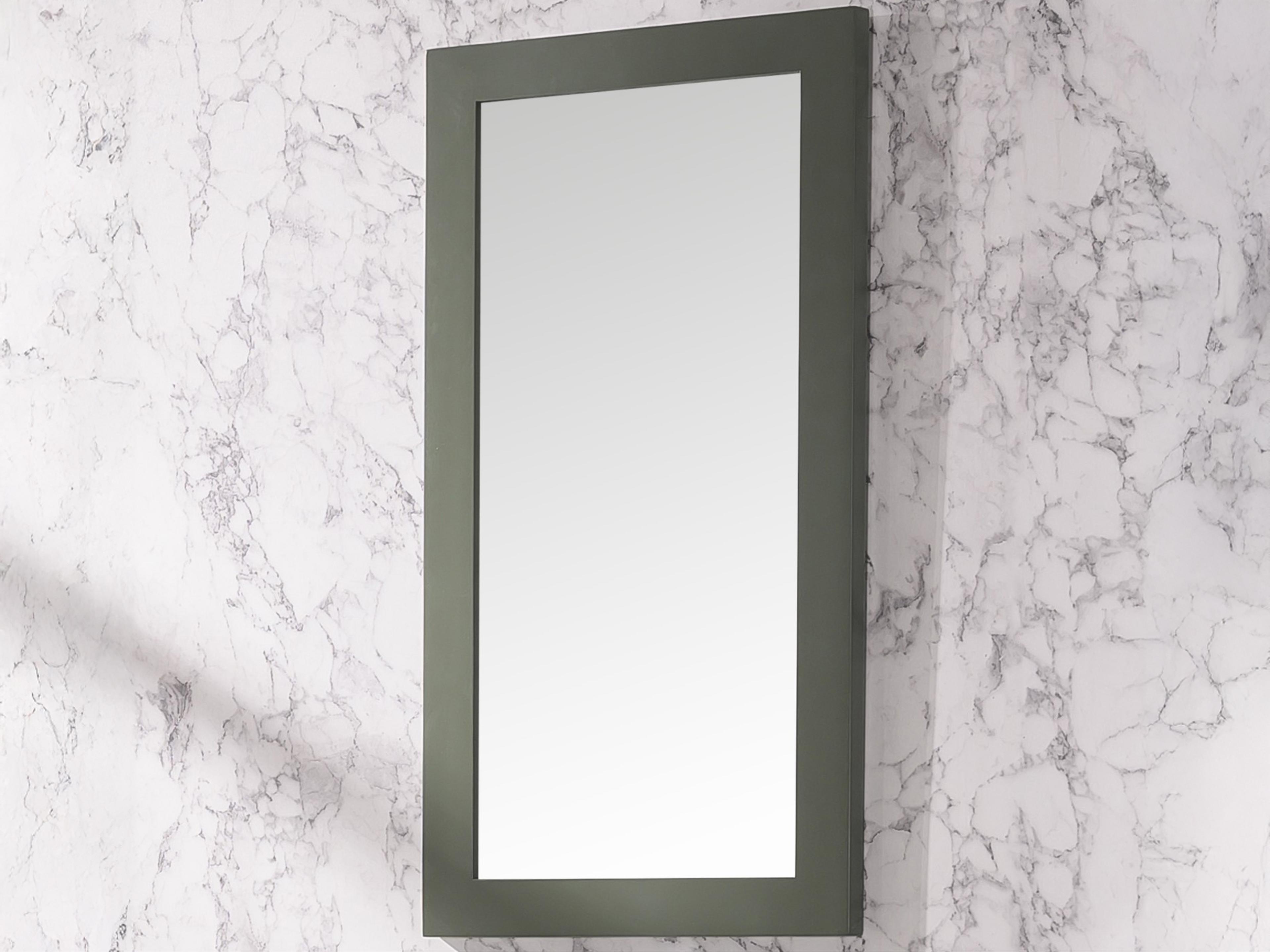Wlf Series Vogue Green Wall Mirror Vertical