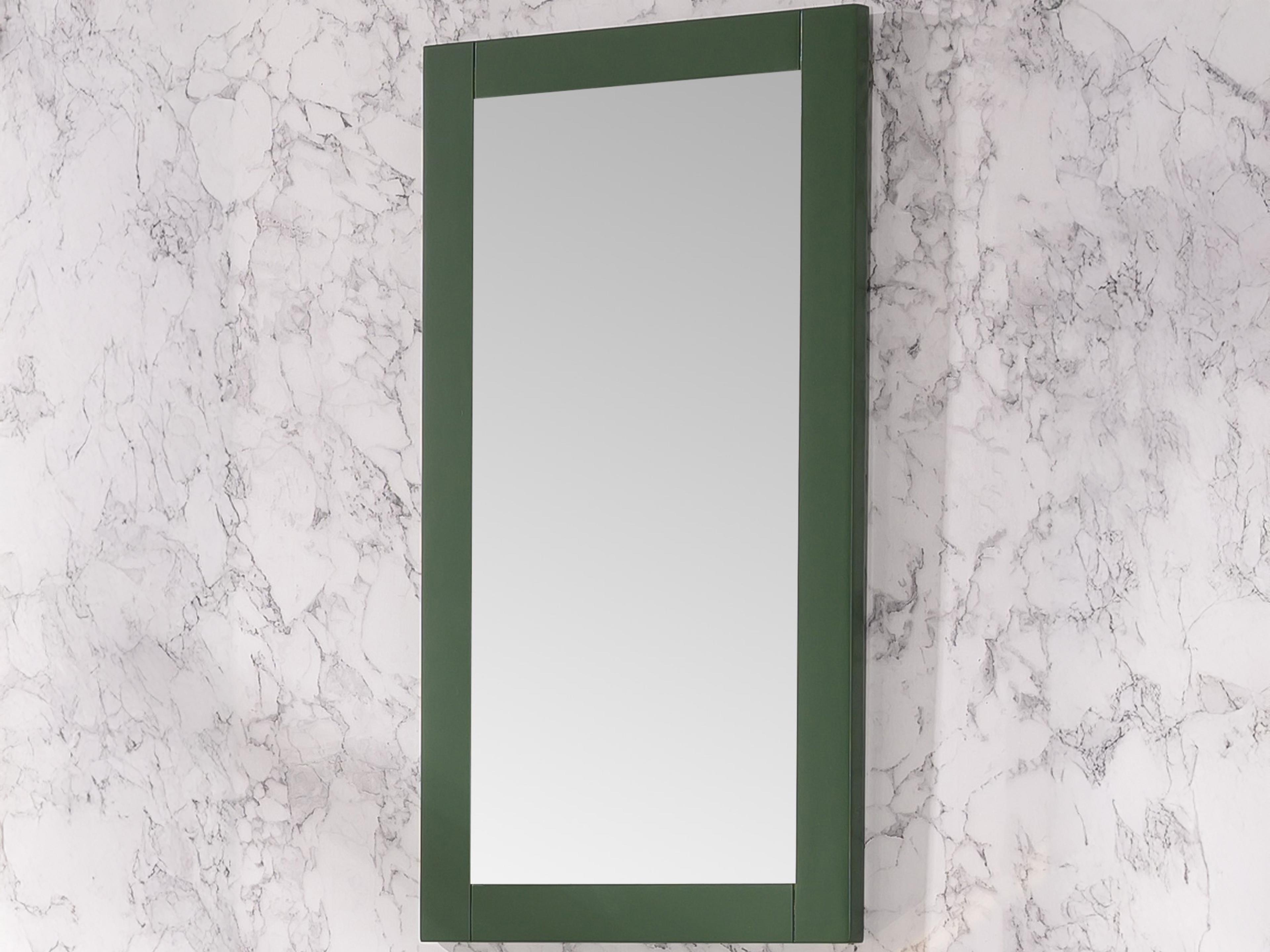 Wlf Series Vogue Green Wall Mirror Vertical