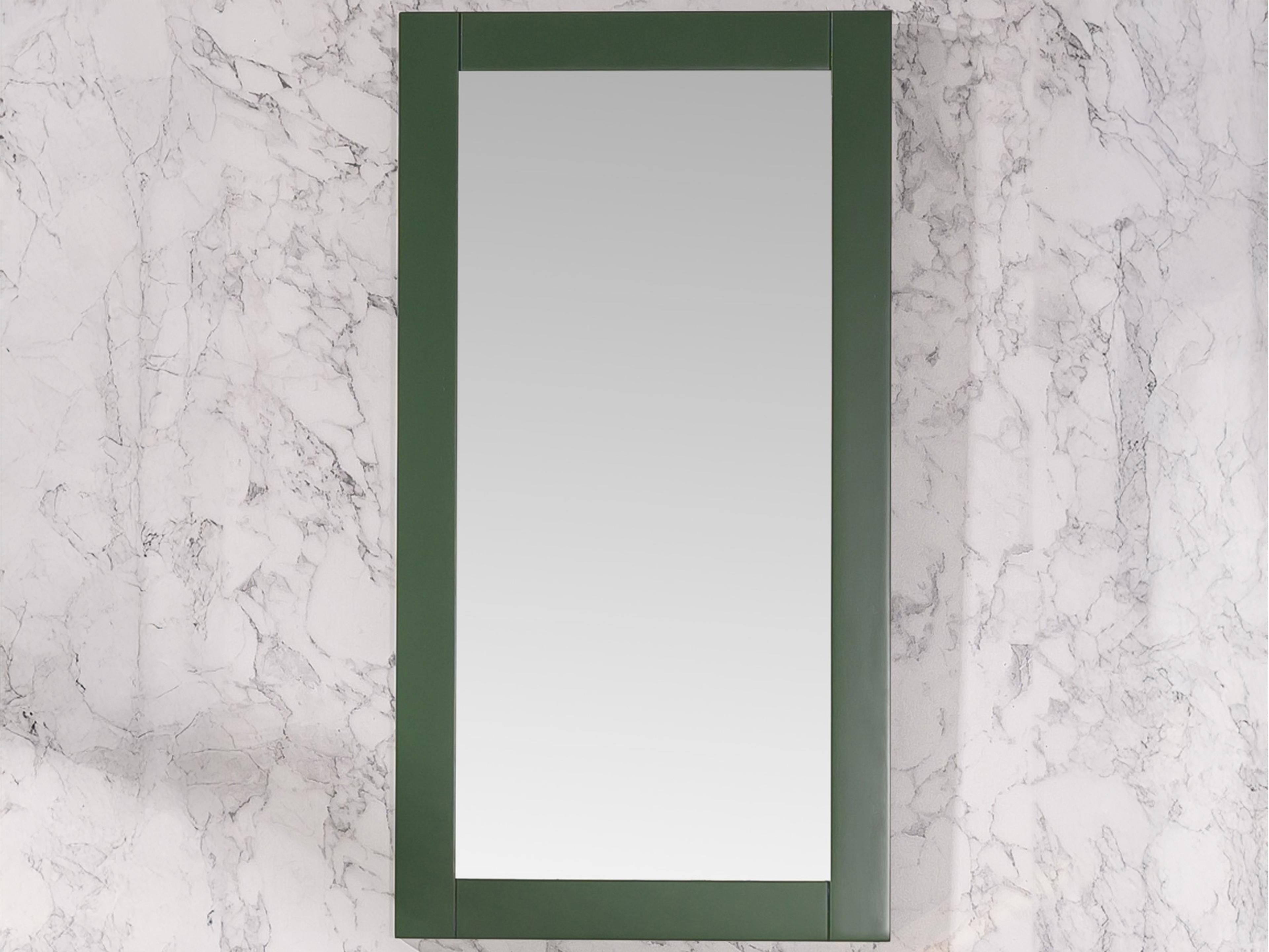 Legion Furniture Wlf Series Vogue Green Wall Mirror Vertical