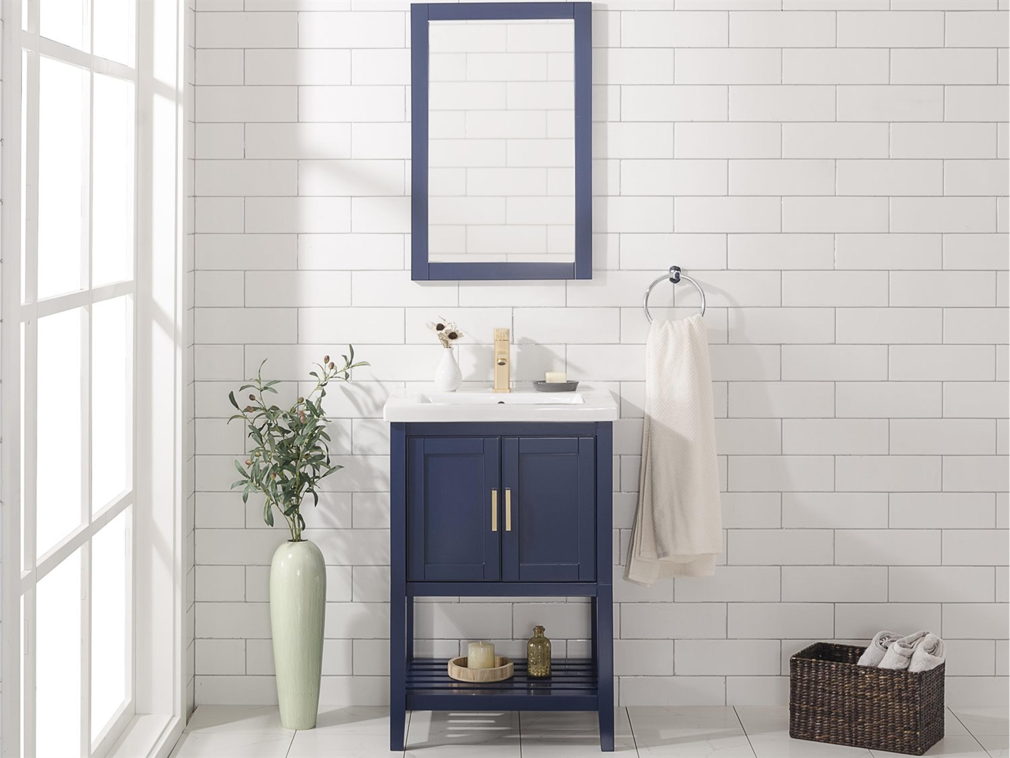 Legion Furniture Wlf Series Blue Vanity