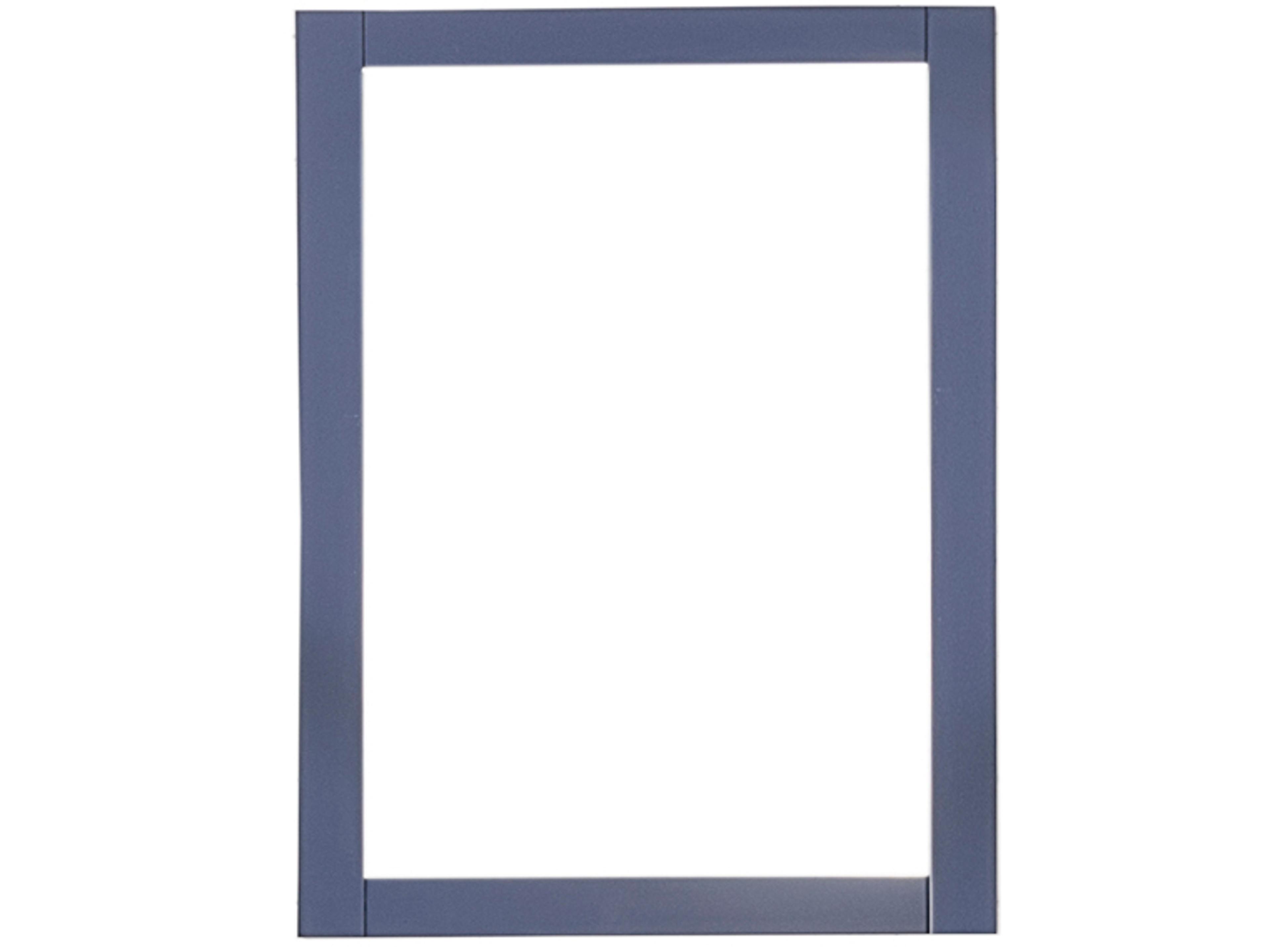 Wlf Series Blue Wall Mirror Vertical