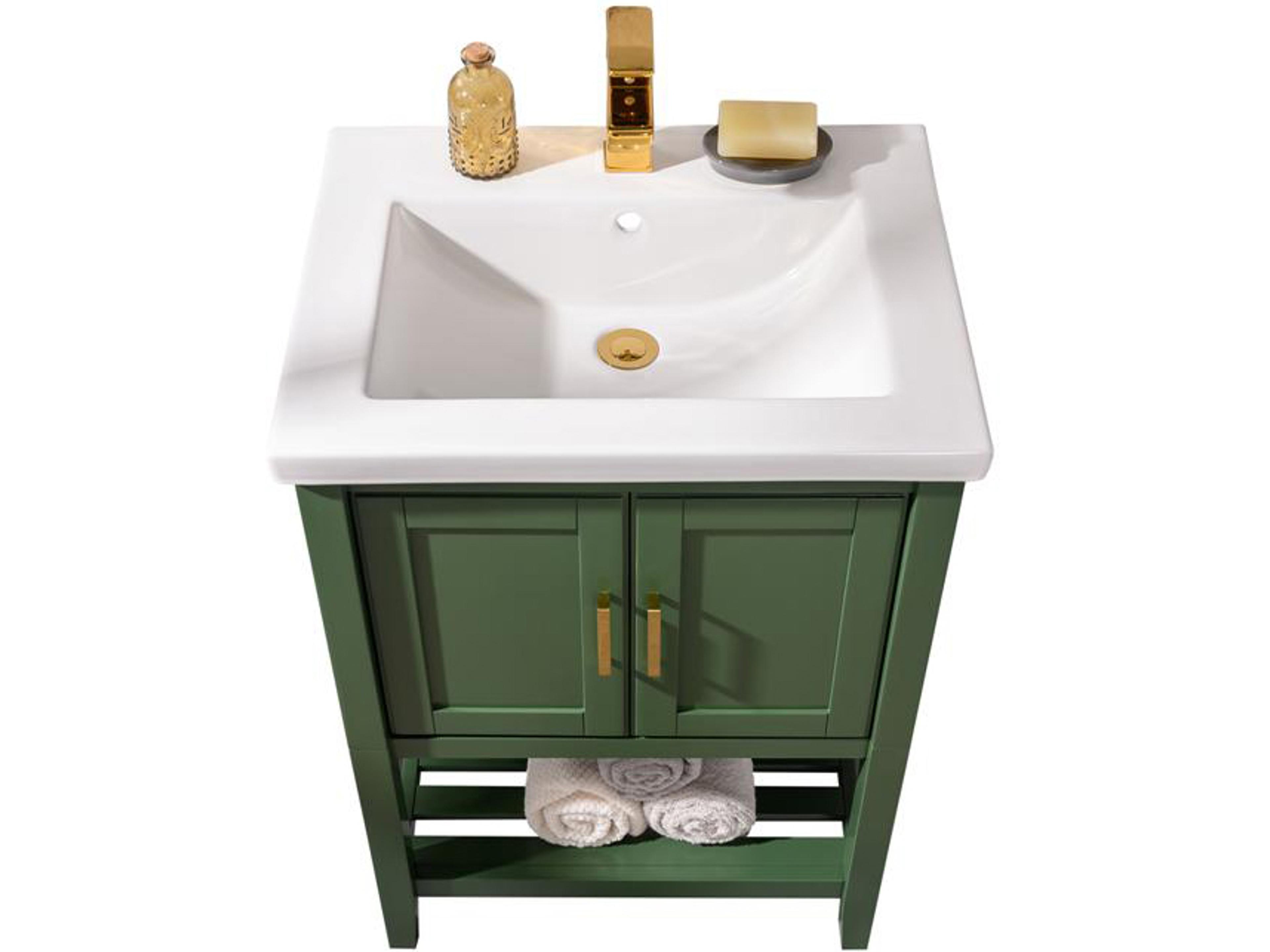 Legion Furniture Wlf Series Vogue Green Vanity