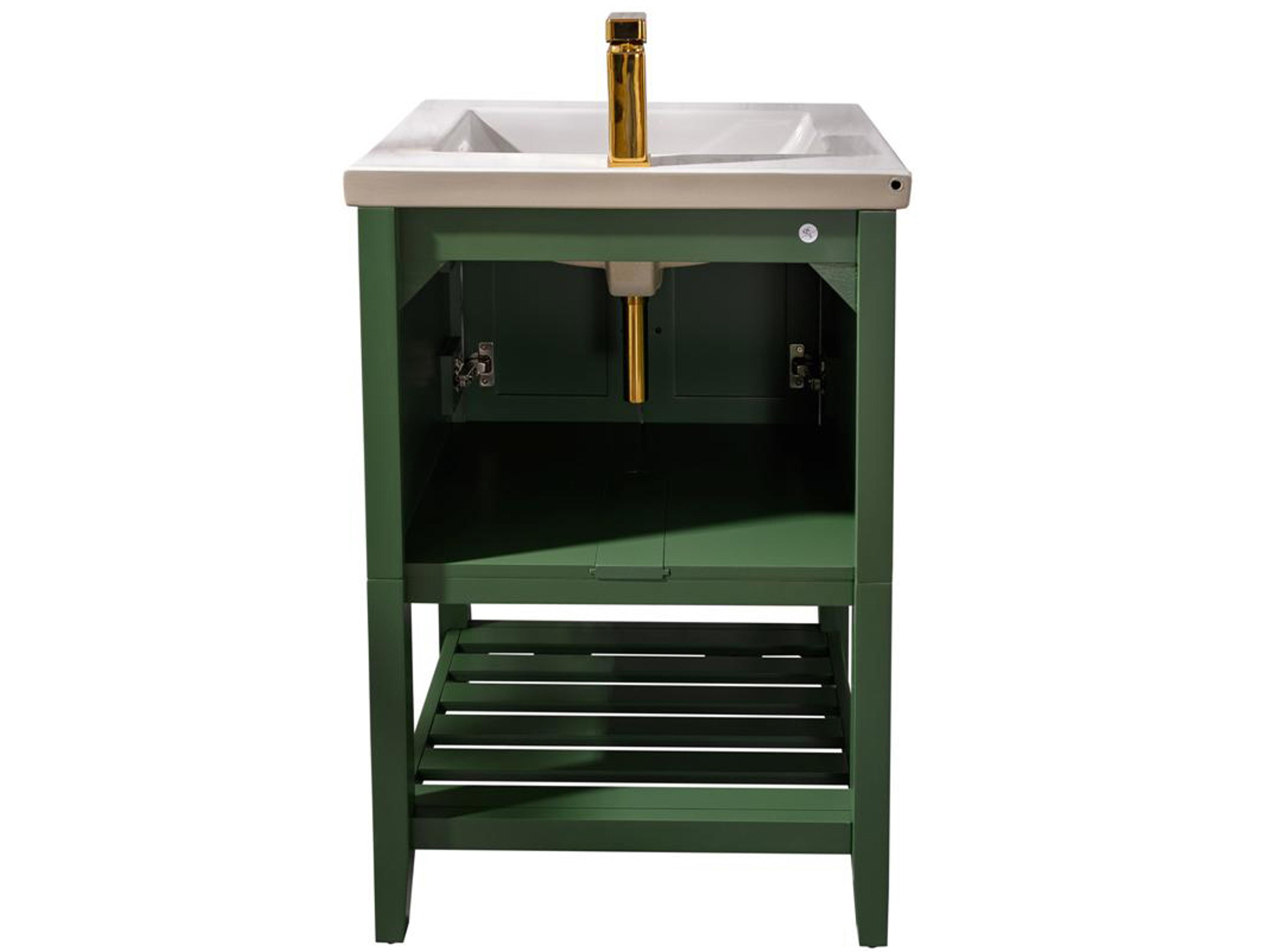 Legion Furniture Wlf Series Vogue Green Vanity