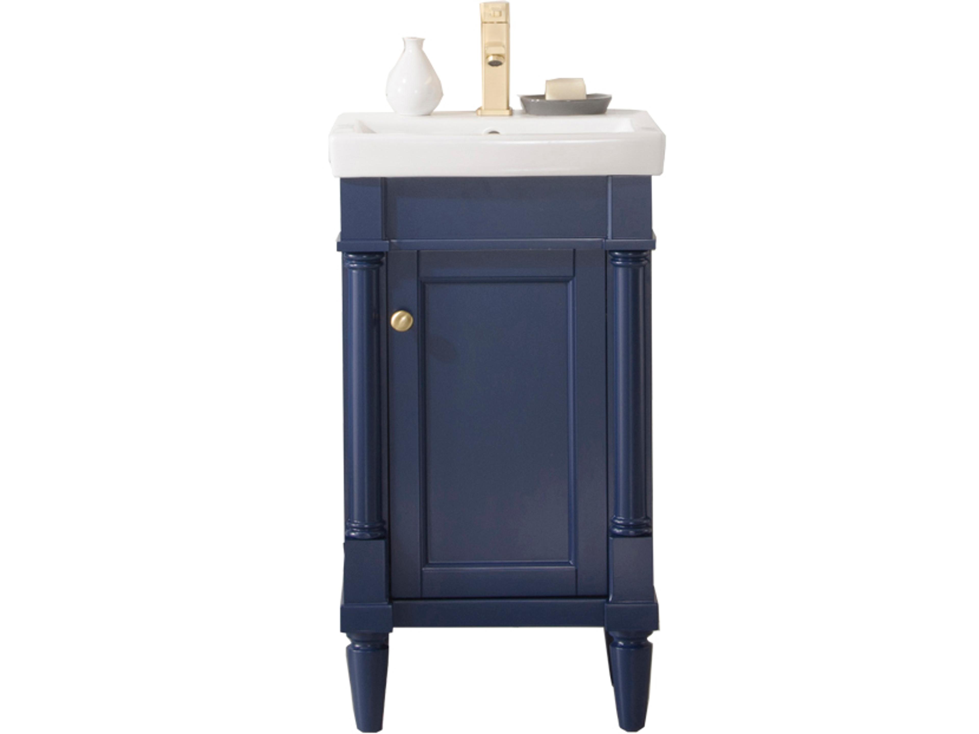 Wlf Series Blue Vanity