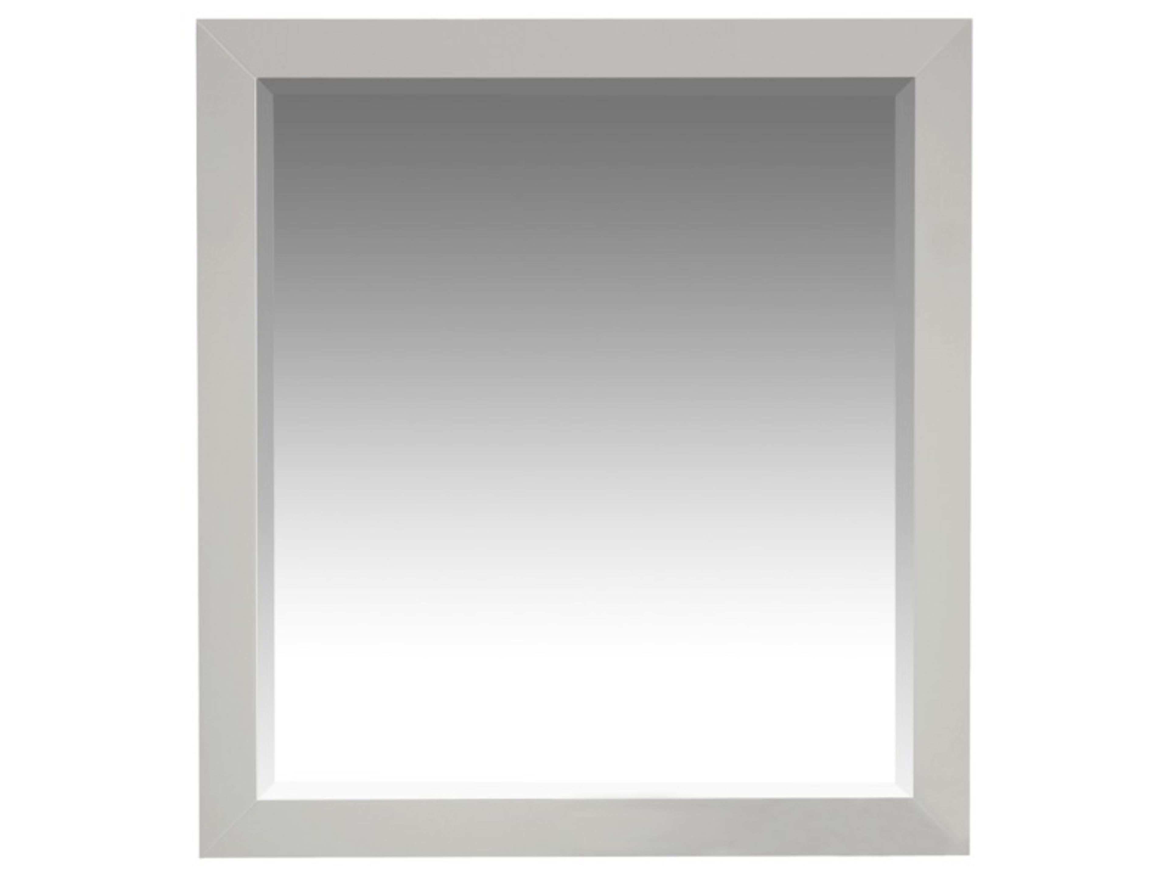 Ws Series Silver Strand Wall Mirror Square