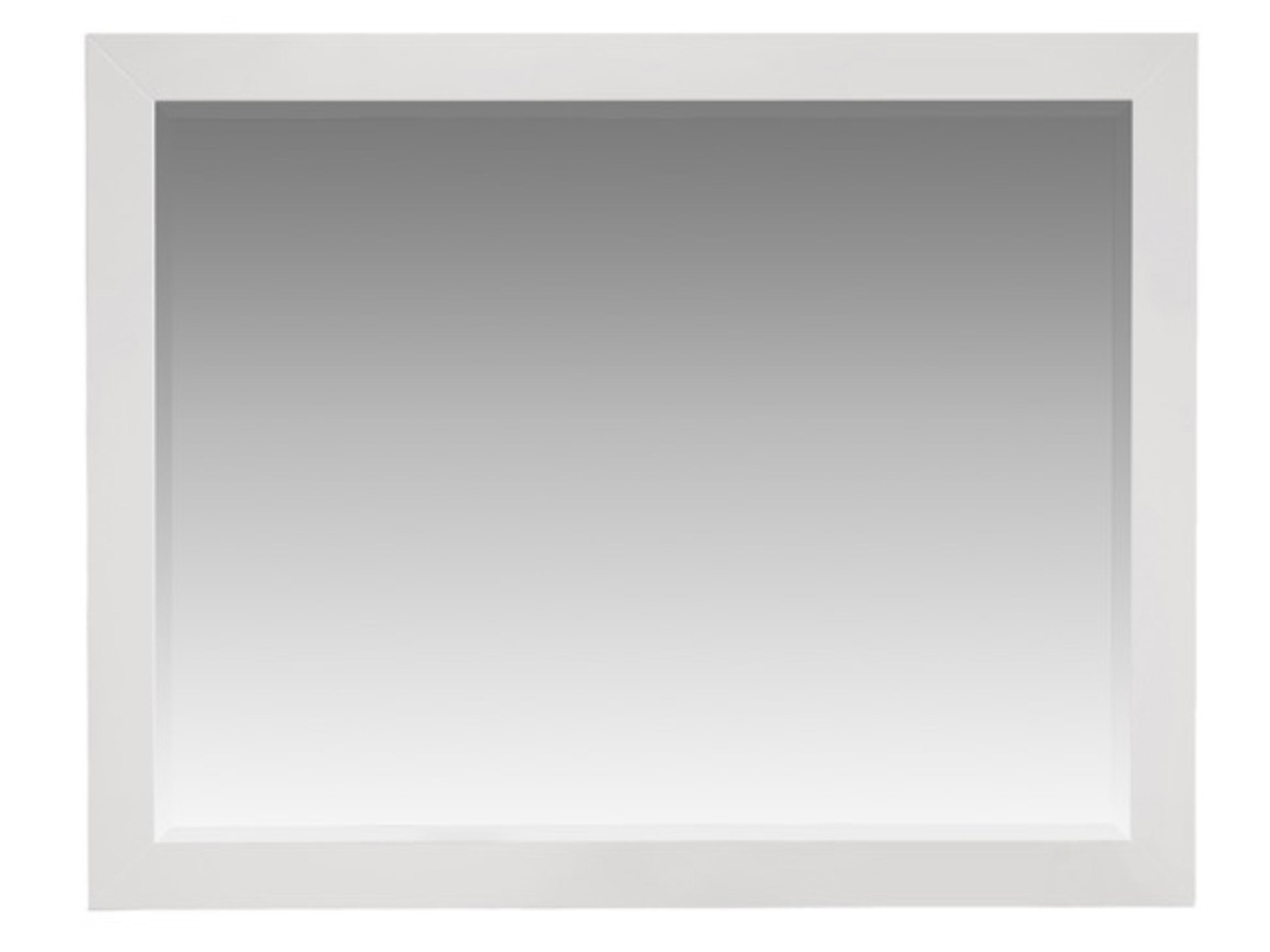 Ws Series White Wall Mirror Landscape