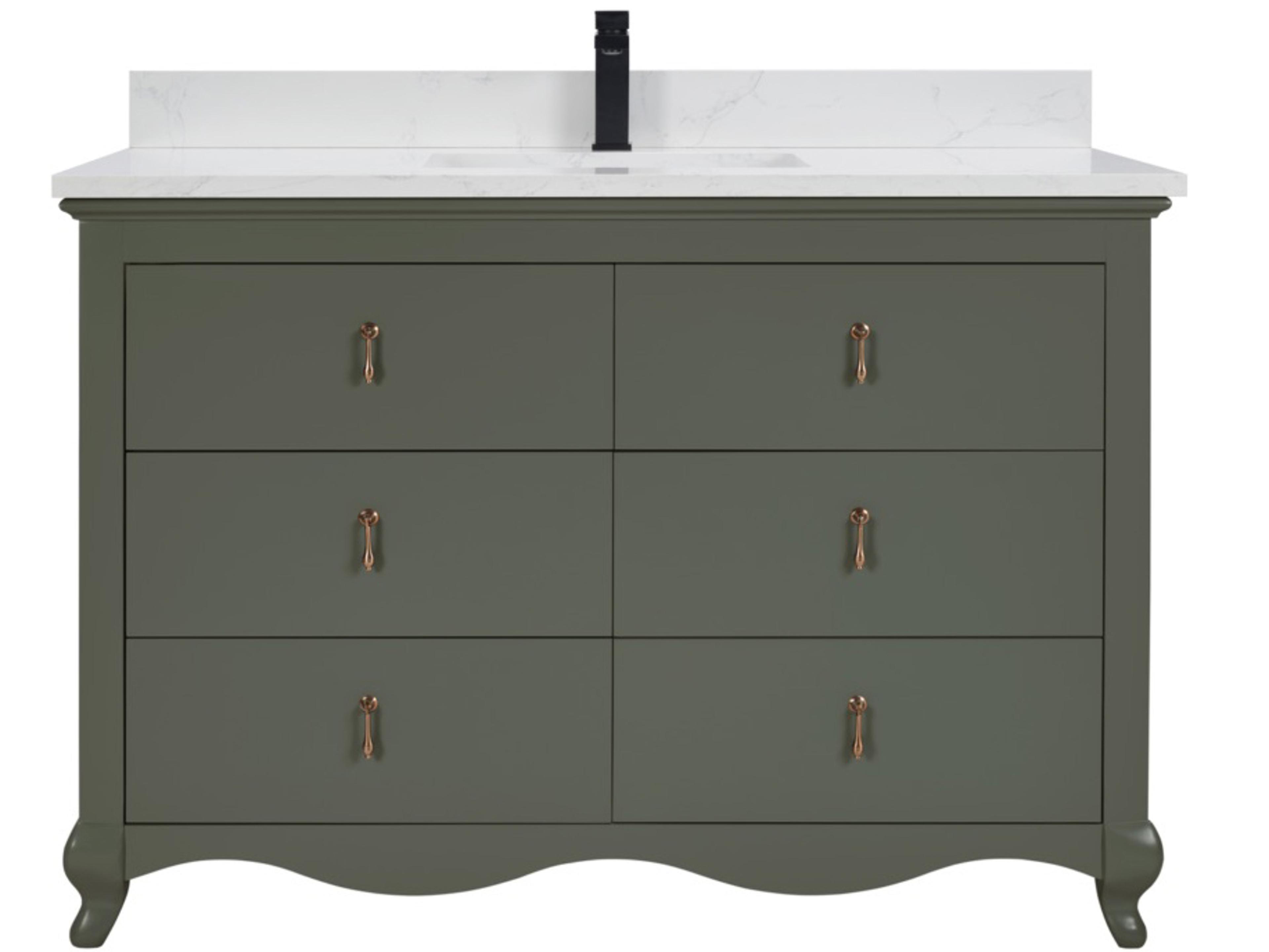 Legion Furniture Ws Series Pewter Green Vanity