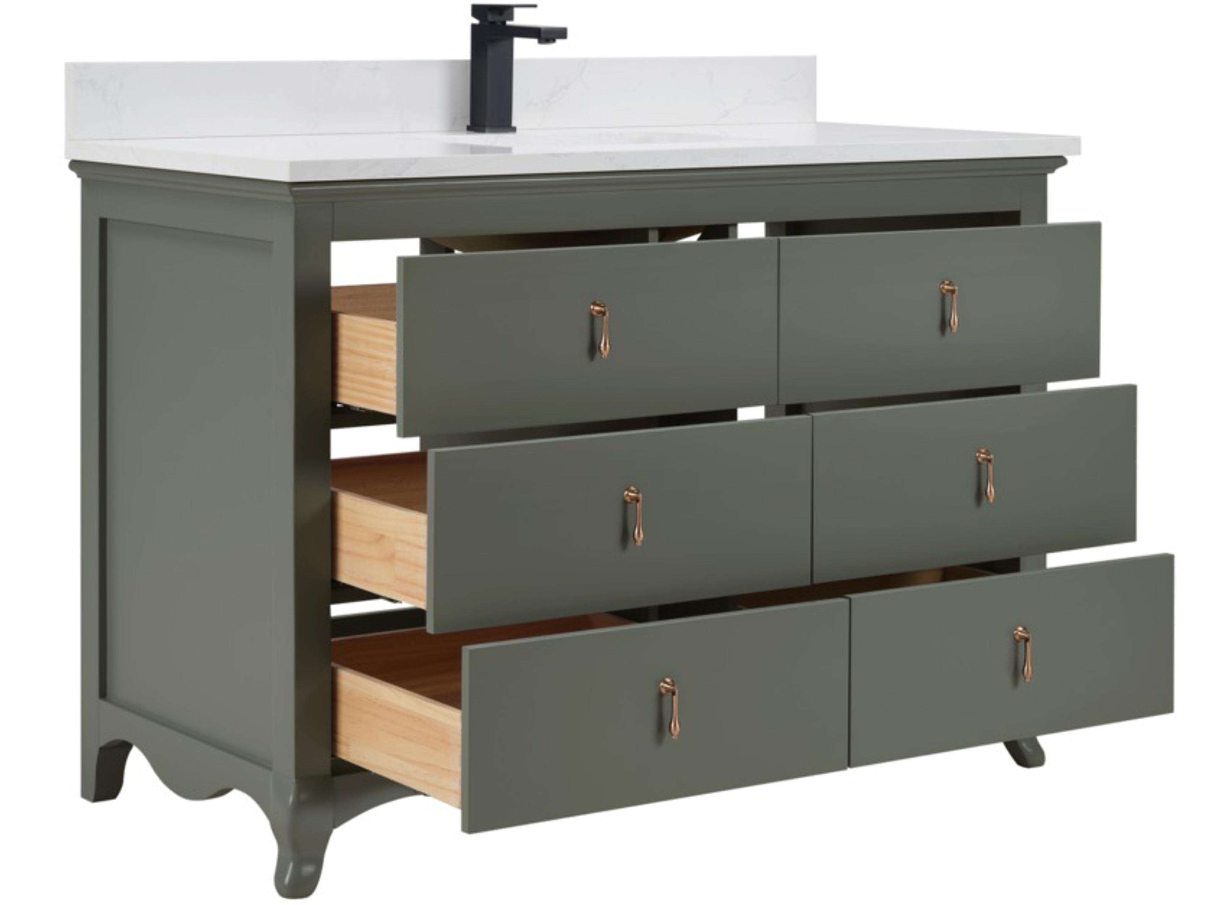 Legion Furniture Ws Series Pewter Green Vanity