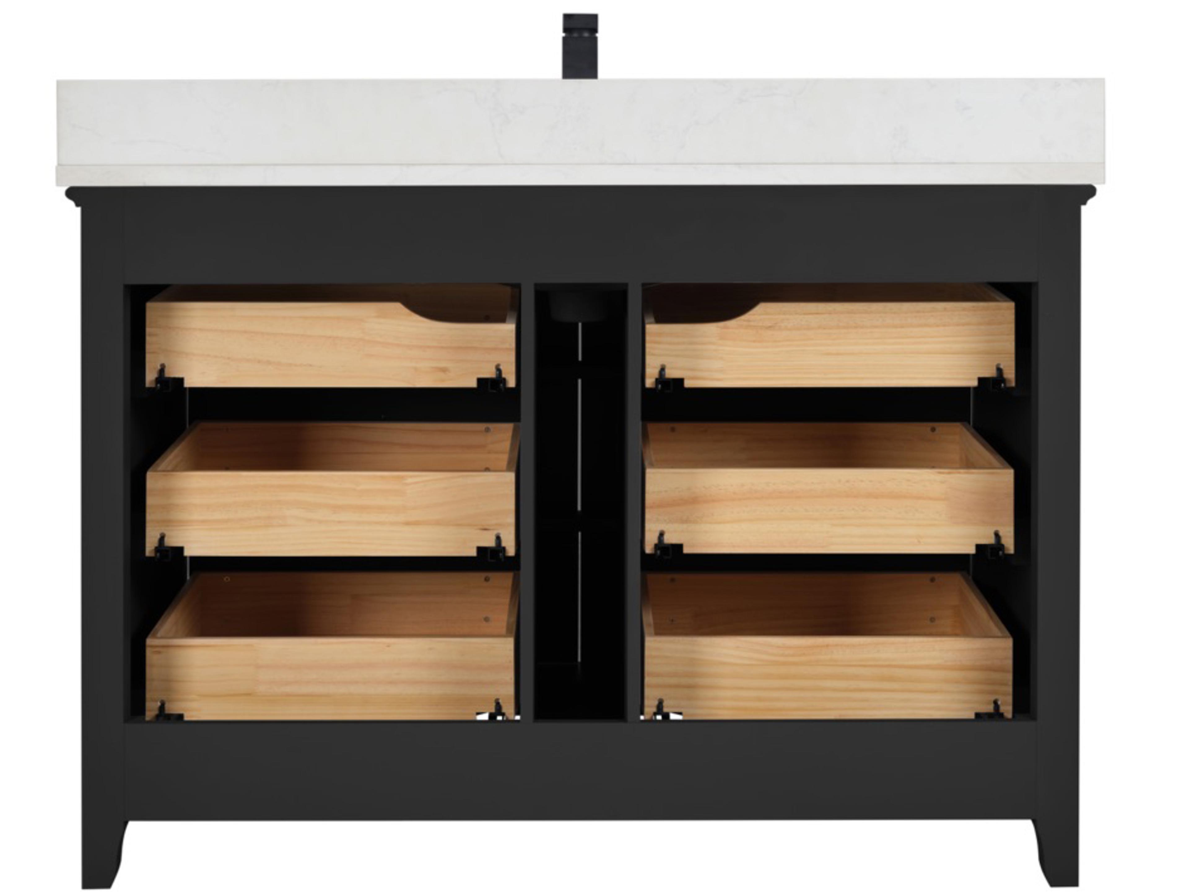 Legion Furniture Ws Series Tricorn Black Vanity