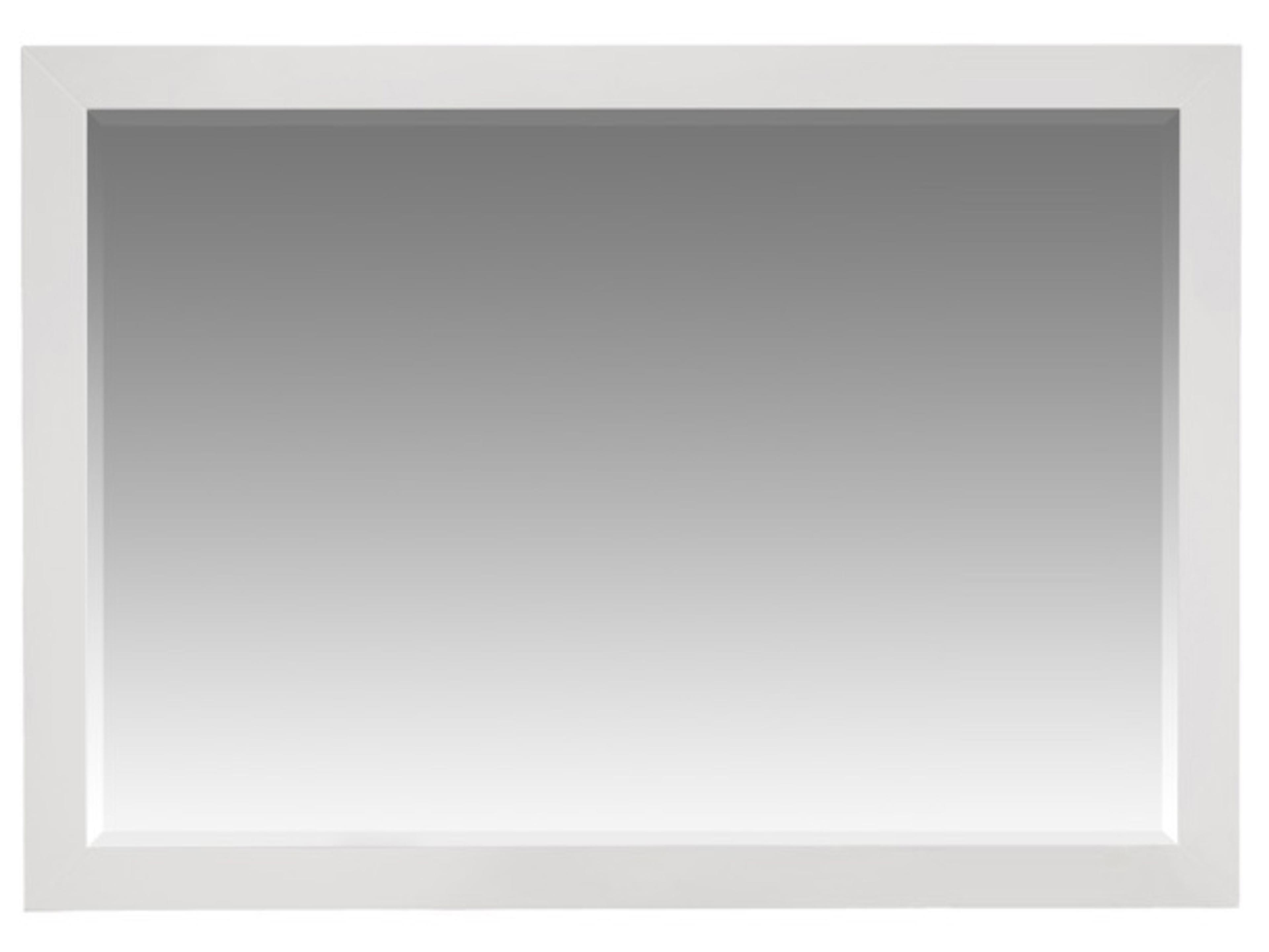 Ws Series White Wall Mirror Landscape
