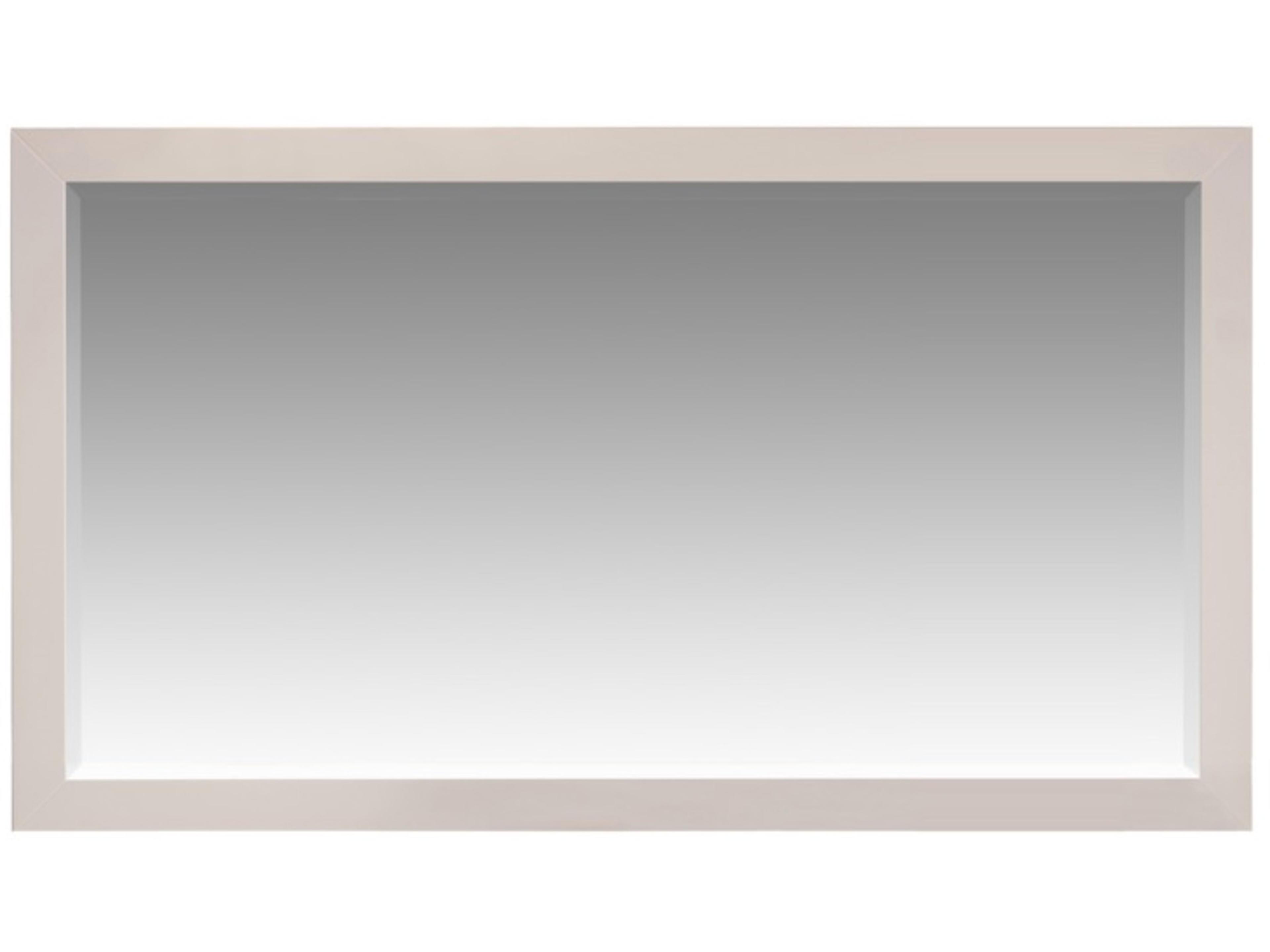 Ws Series Dreamy White Wall Mirror Landscape