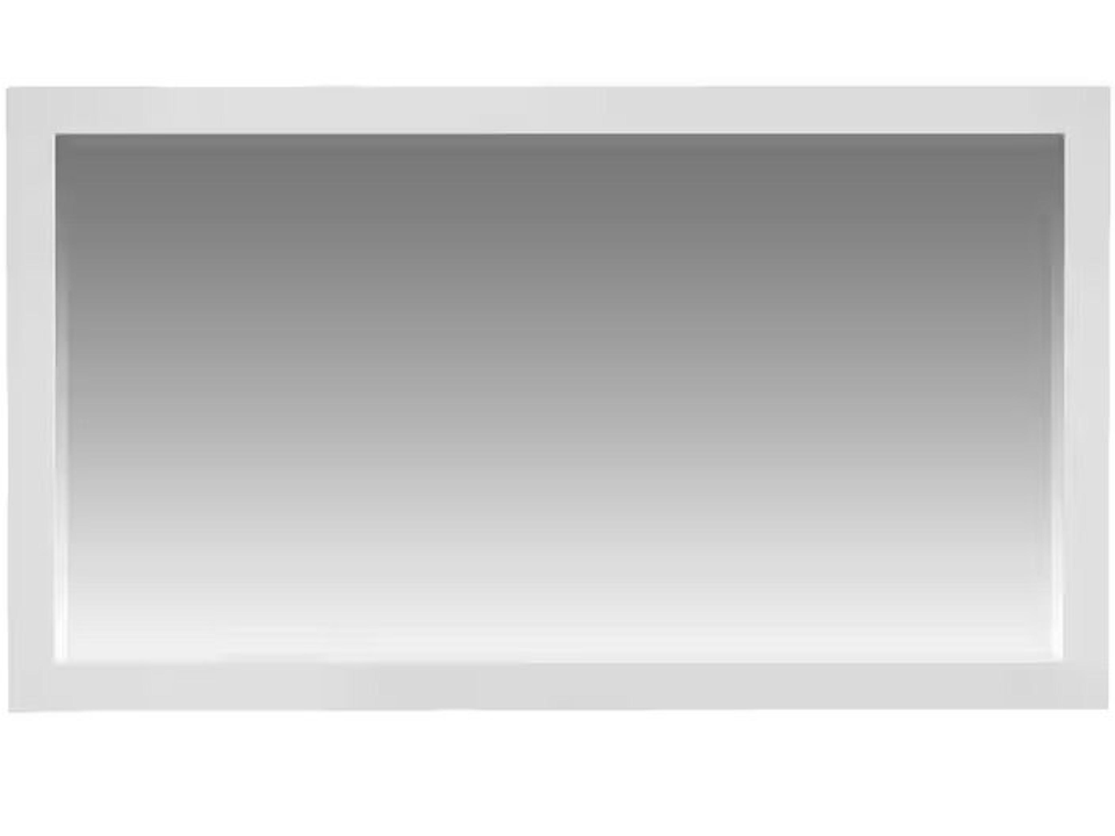 Ws Series White Wall Mirror Landscape