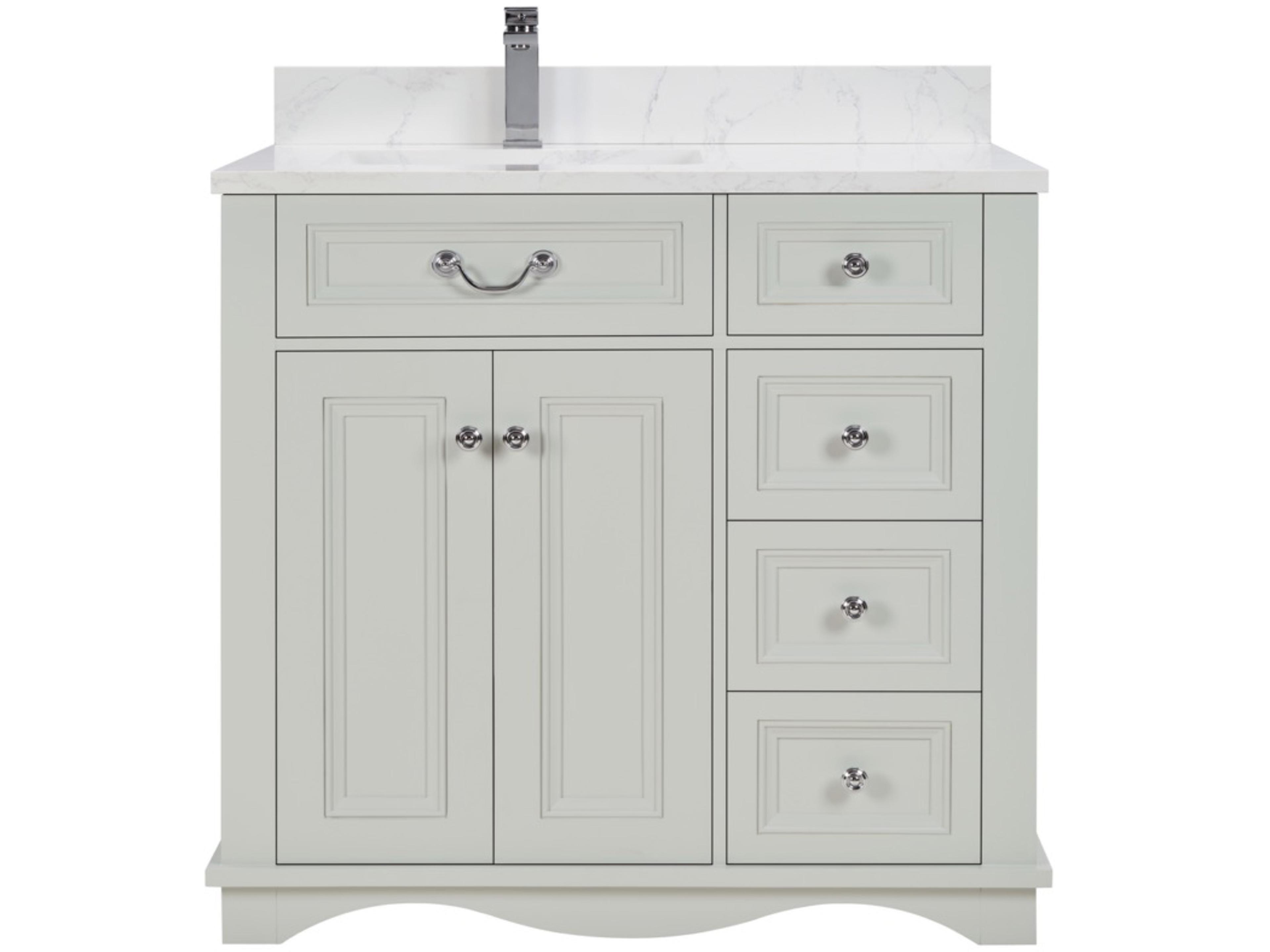 Legion Furniture Ws Series Silver Strand Vanity