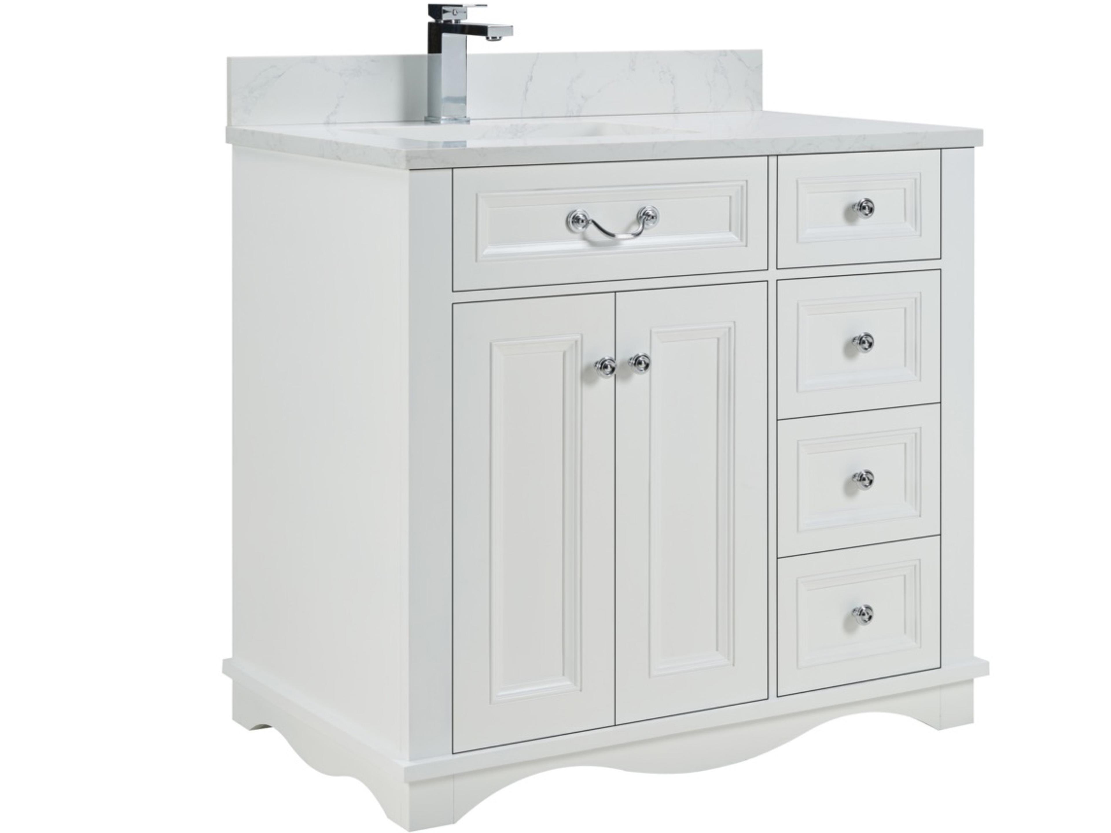 Ws Series White Vanity