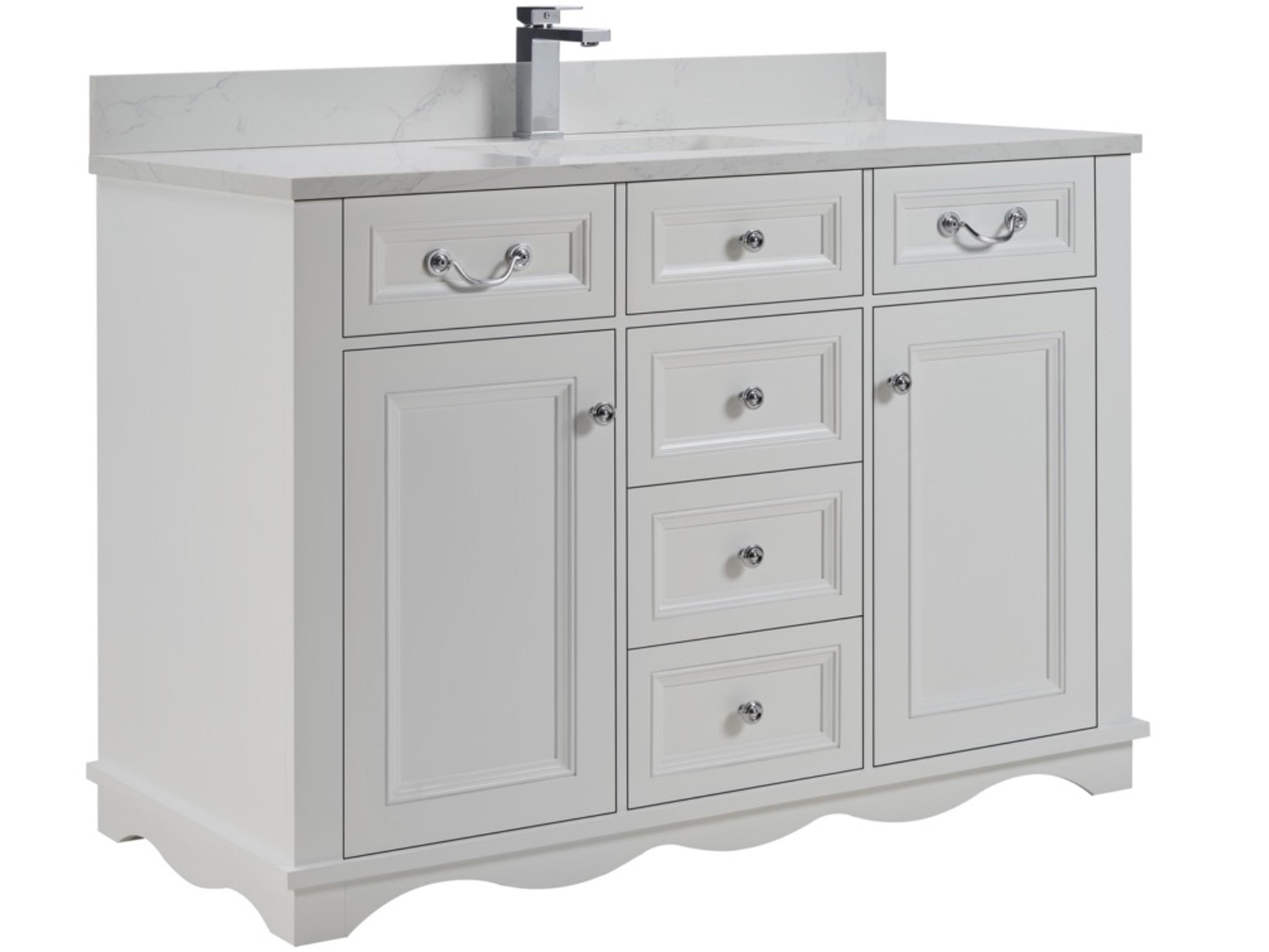 Ws Series White Vanity