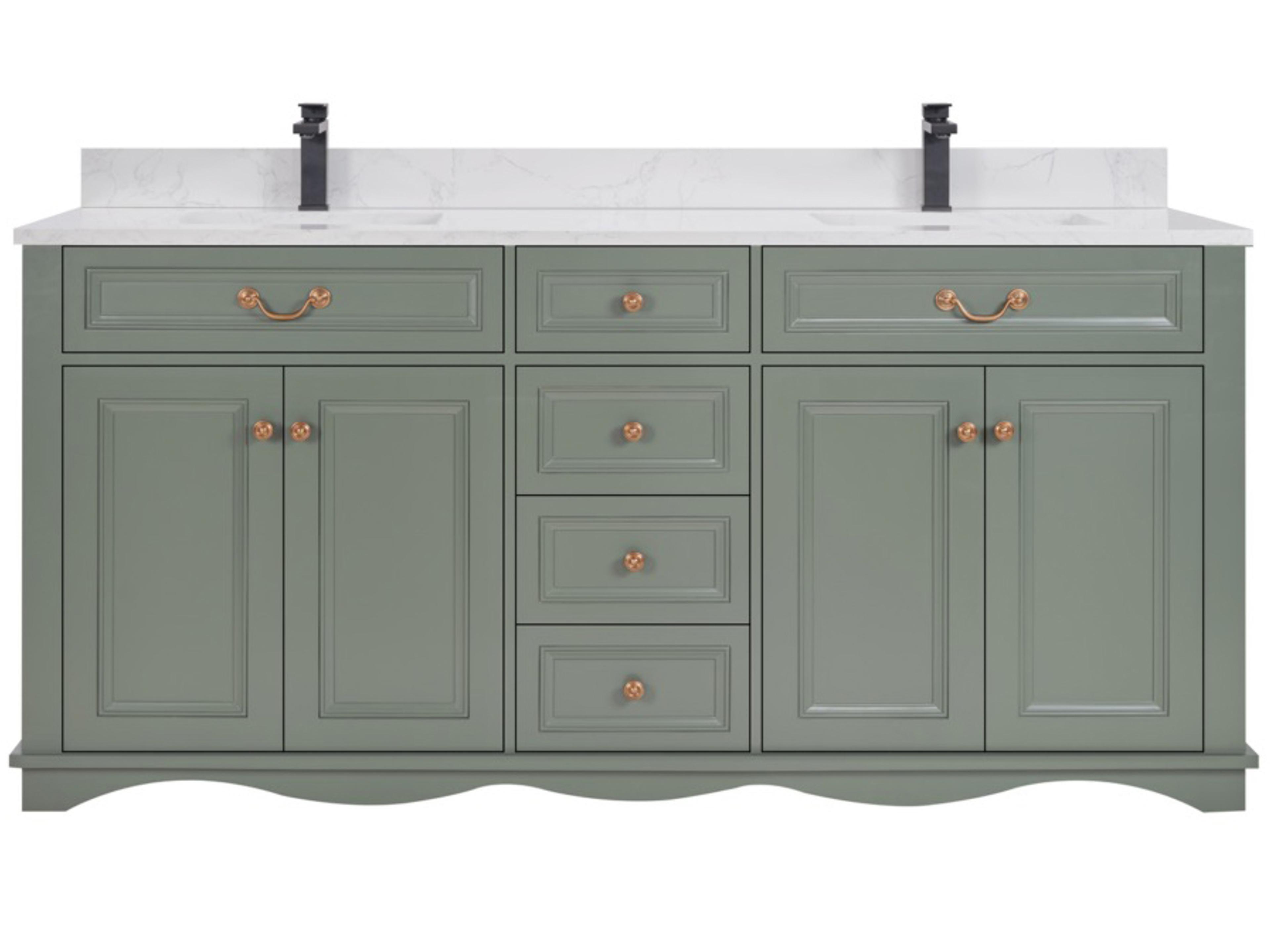 Legion Furniture Ws Series Pewter Green Vanity