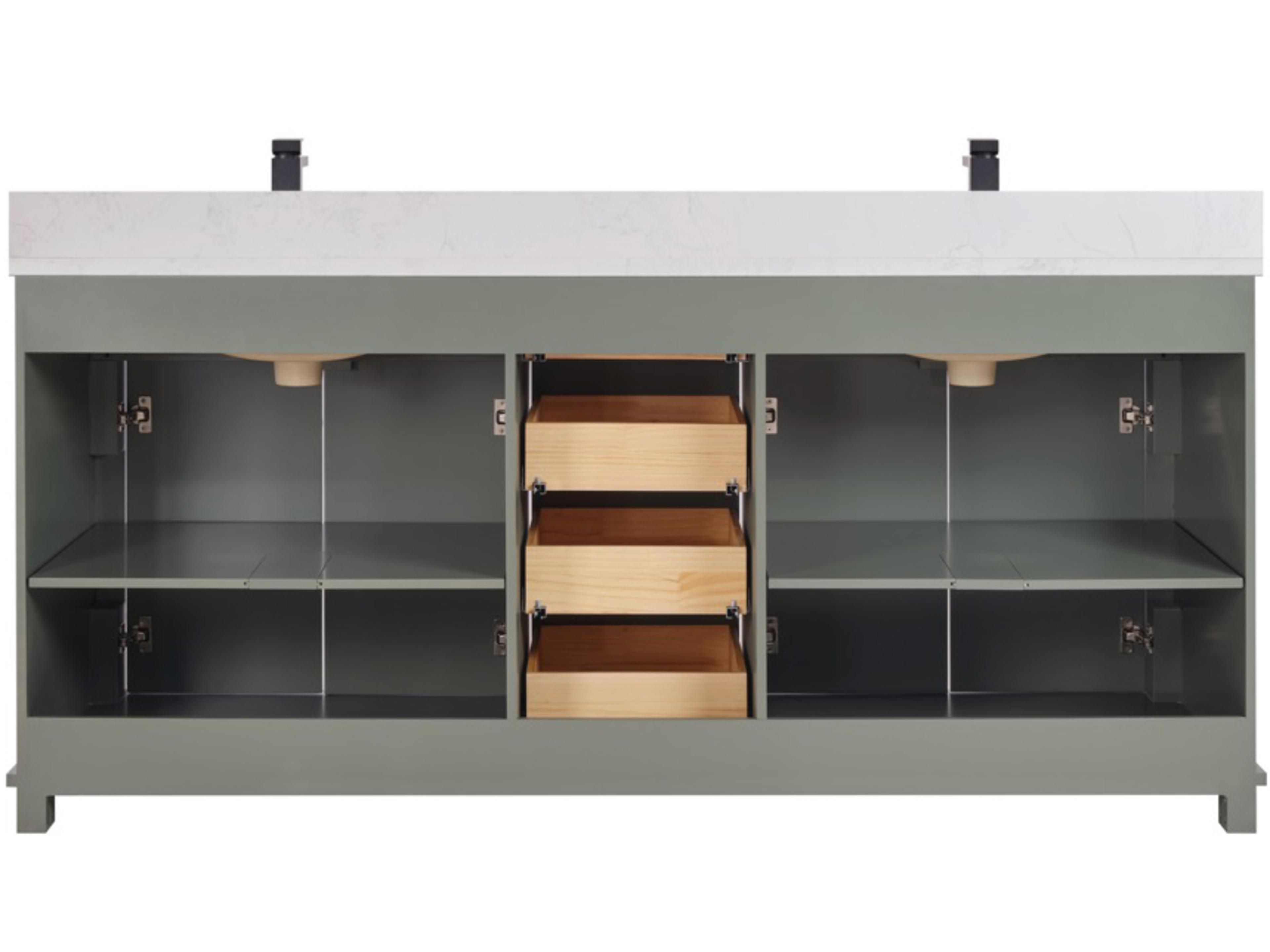 Legion Furniture Ws Series Pewter Green Vanity