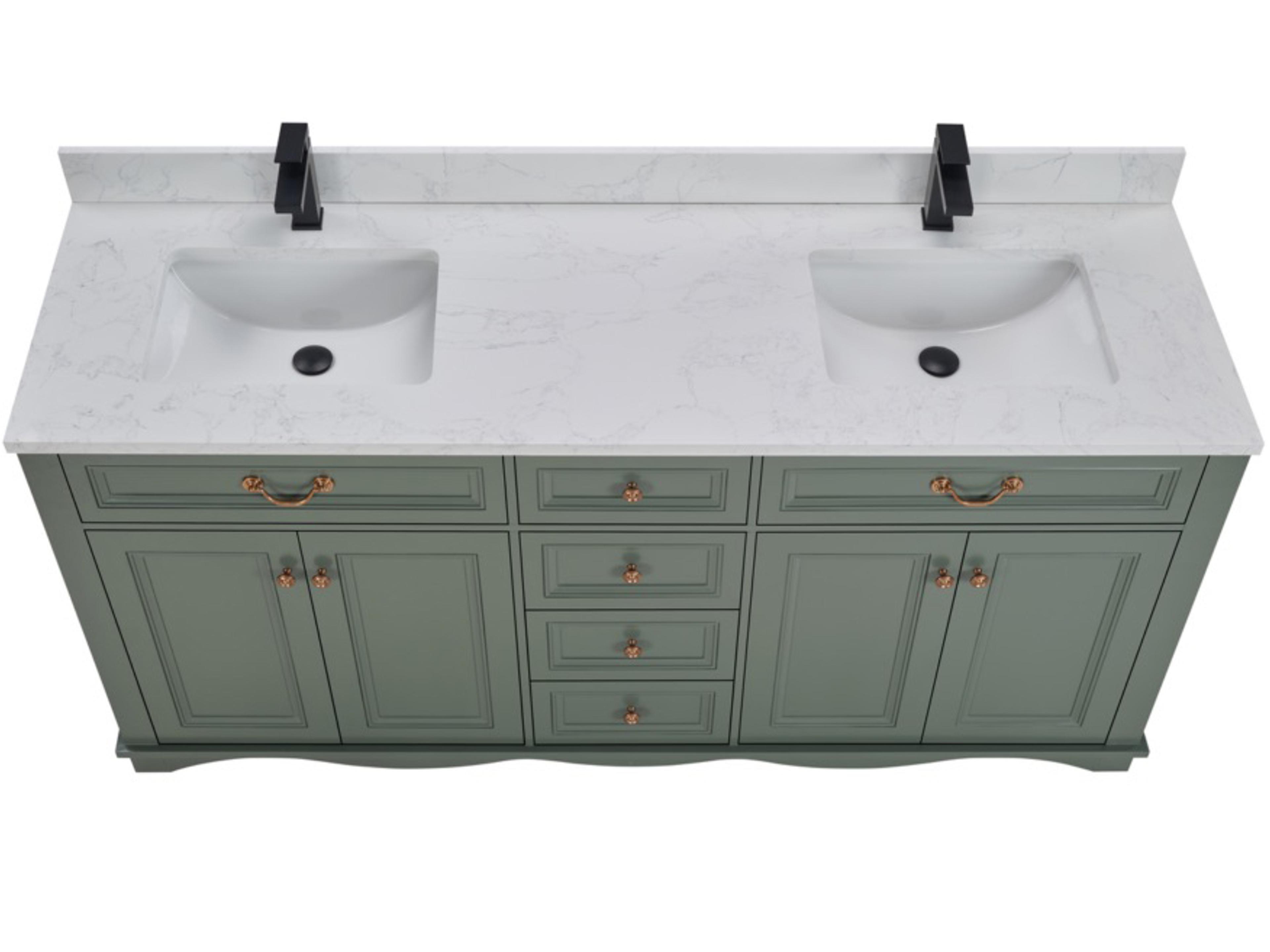 Legion Furniture Ws Series Pewter Green Vanity