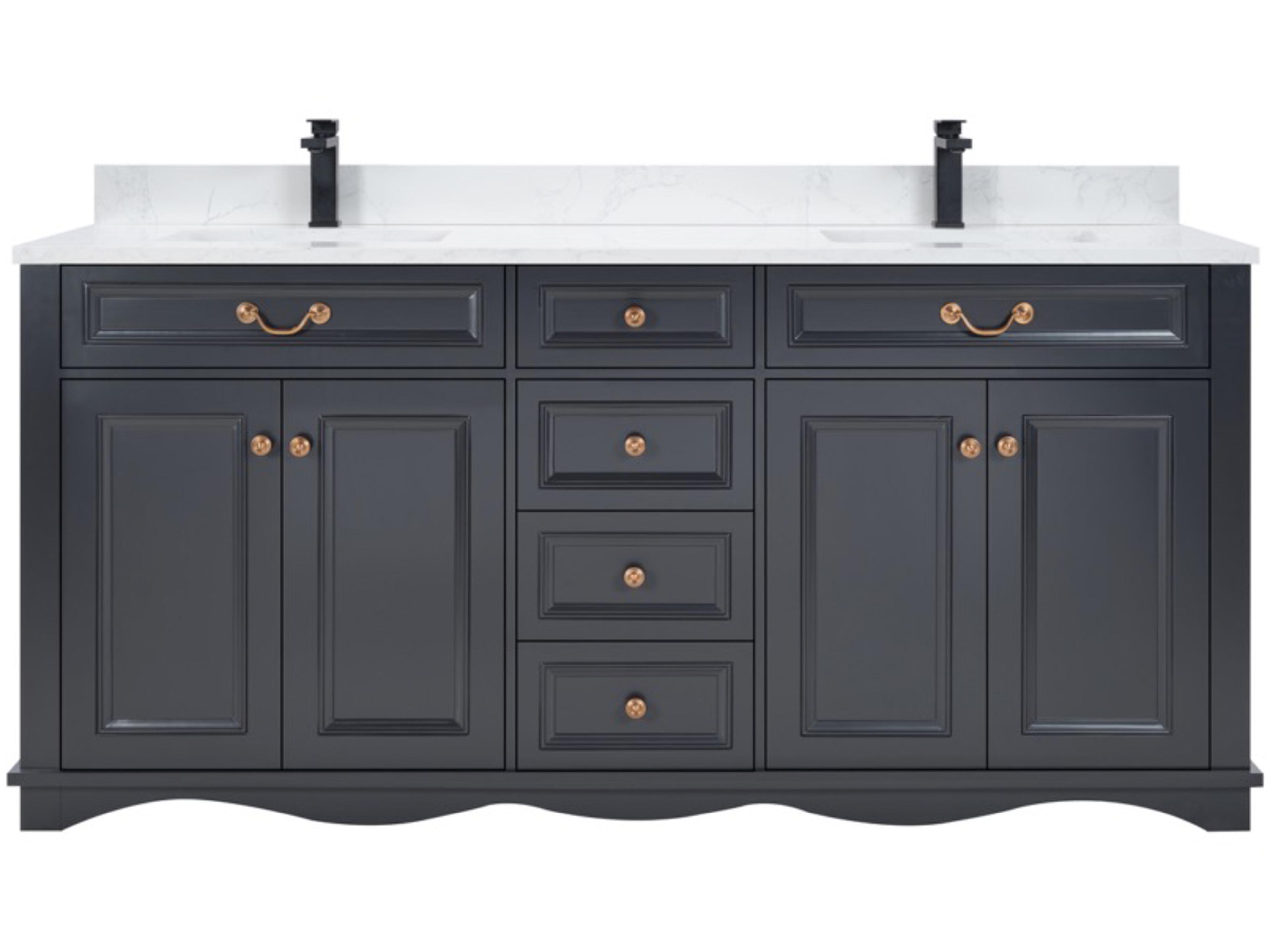Legion Furniture Ws Series Tricorn Black Vanity