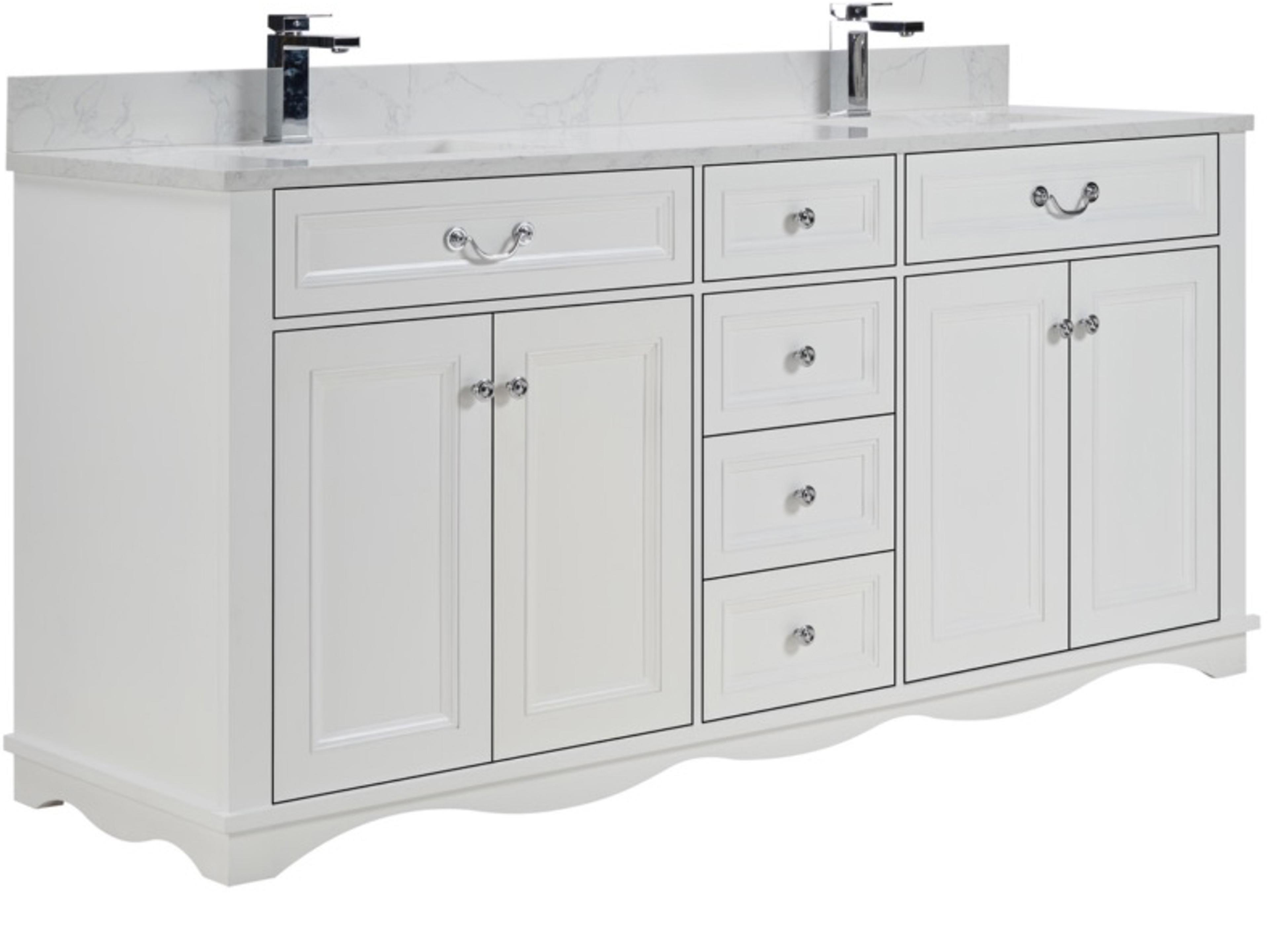 Ws Series White Vanity