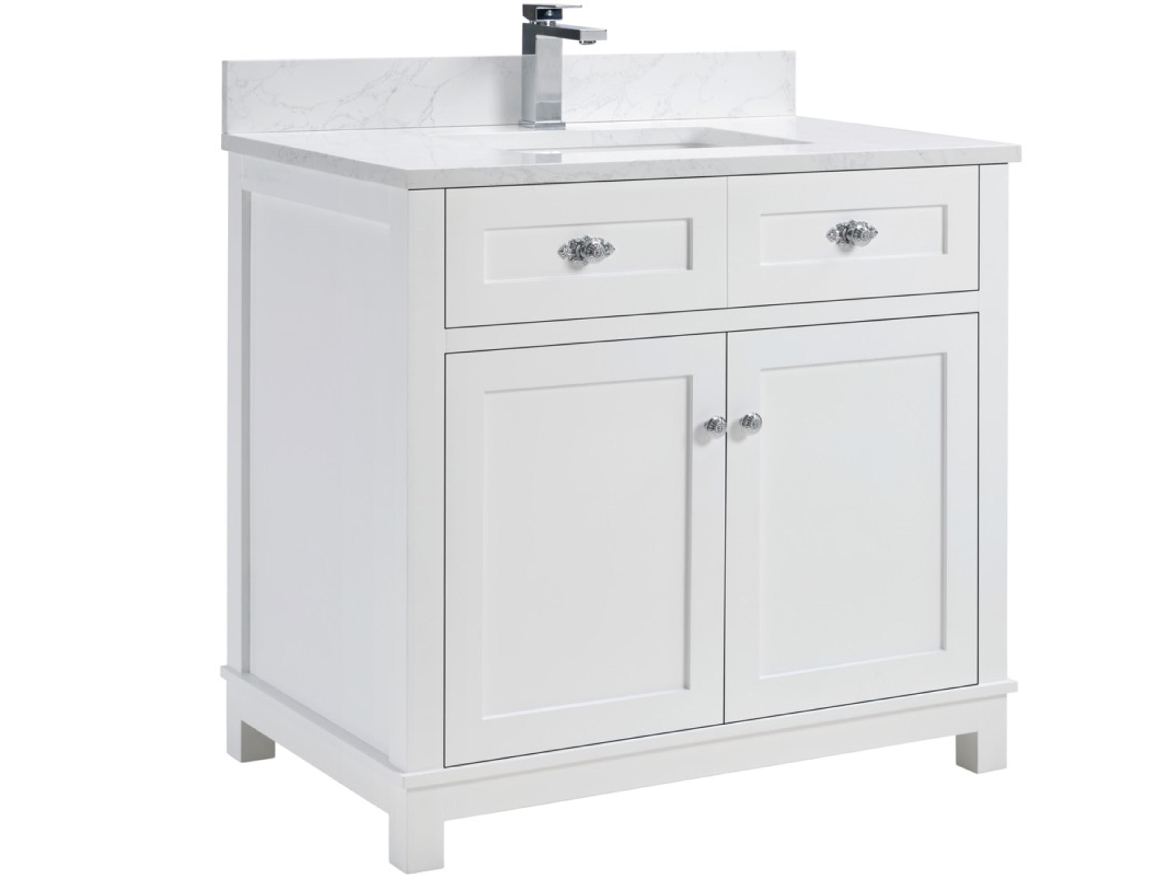 Ws Series White Vanity