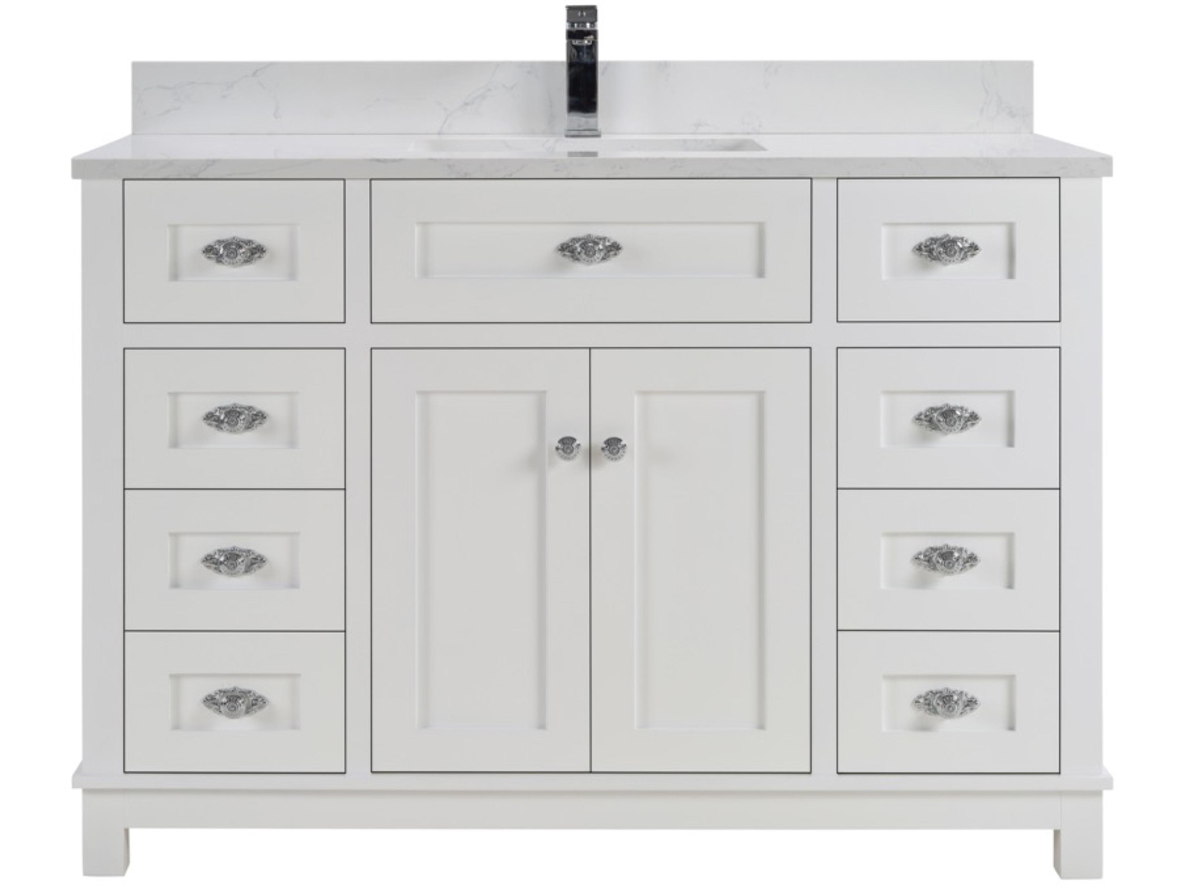 Legion Furniture Ws Series Silver Strand Vanity