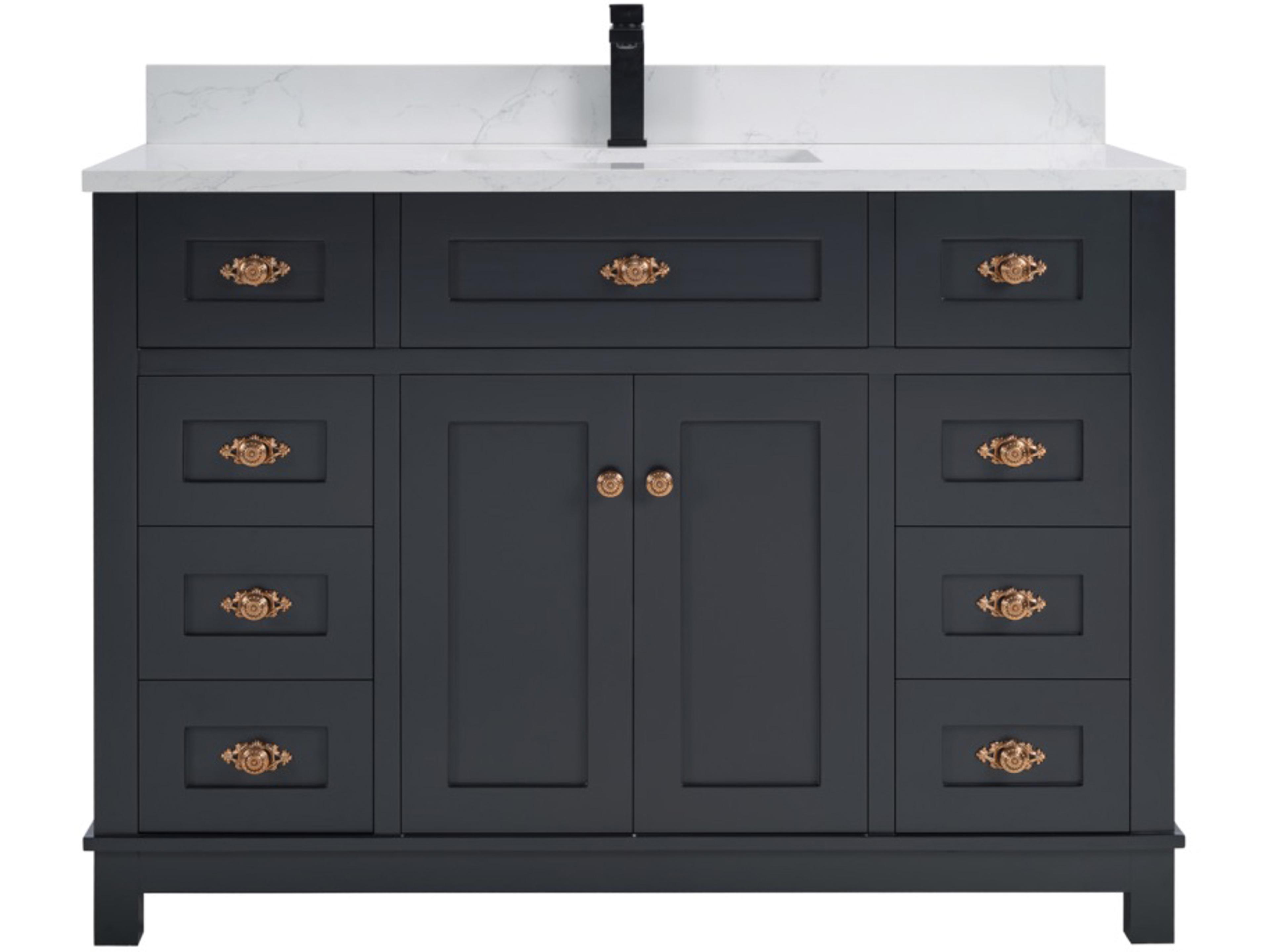 Legion Furniture Ws Series Tricorn Black Vanity