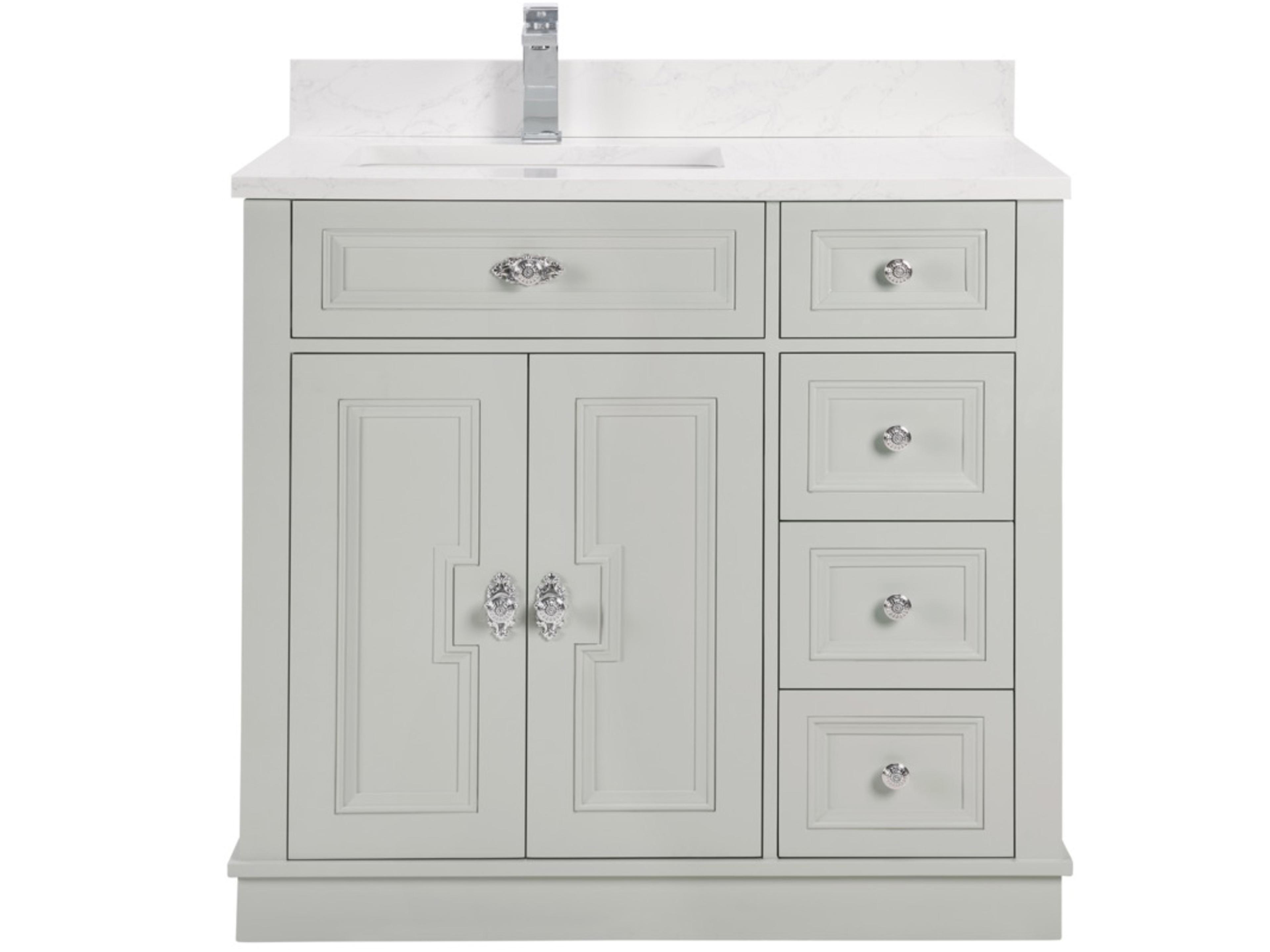 Legion Furniture Ws Series Silver Strand Vanity